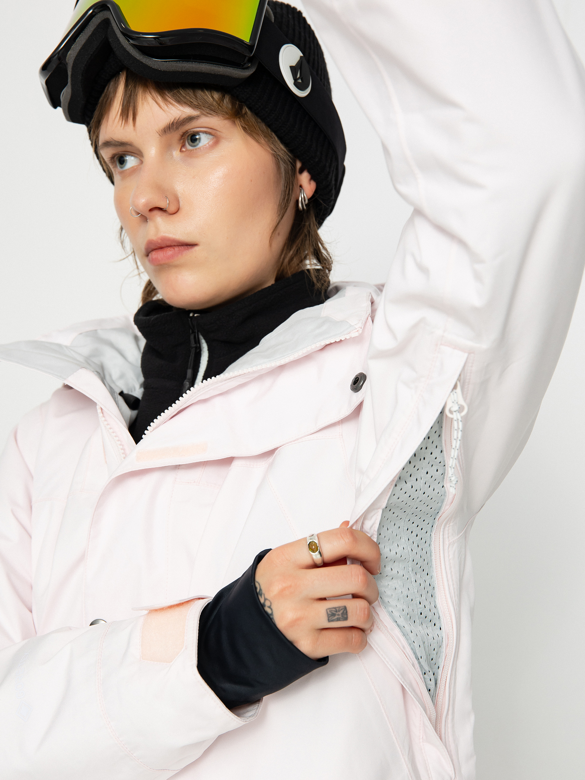 Női Volcom Ell Ins Gore Tex Snowboard dzseki (calcite)