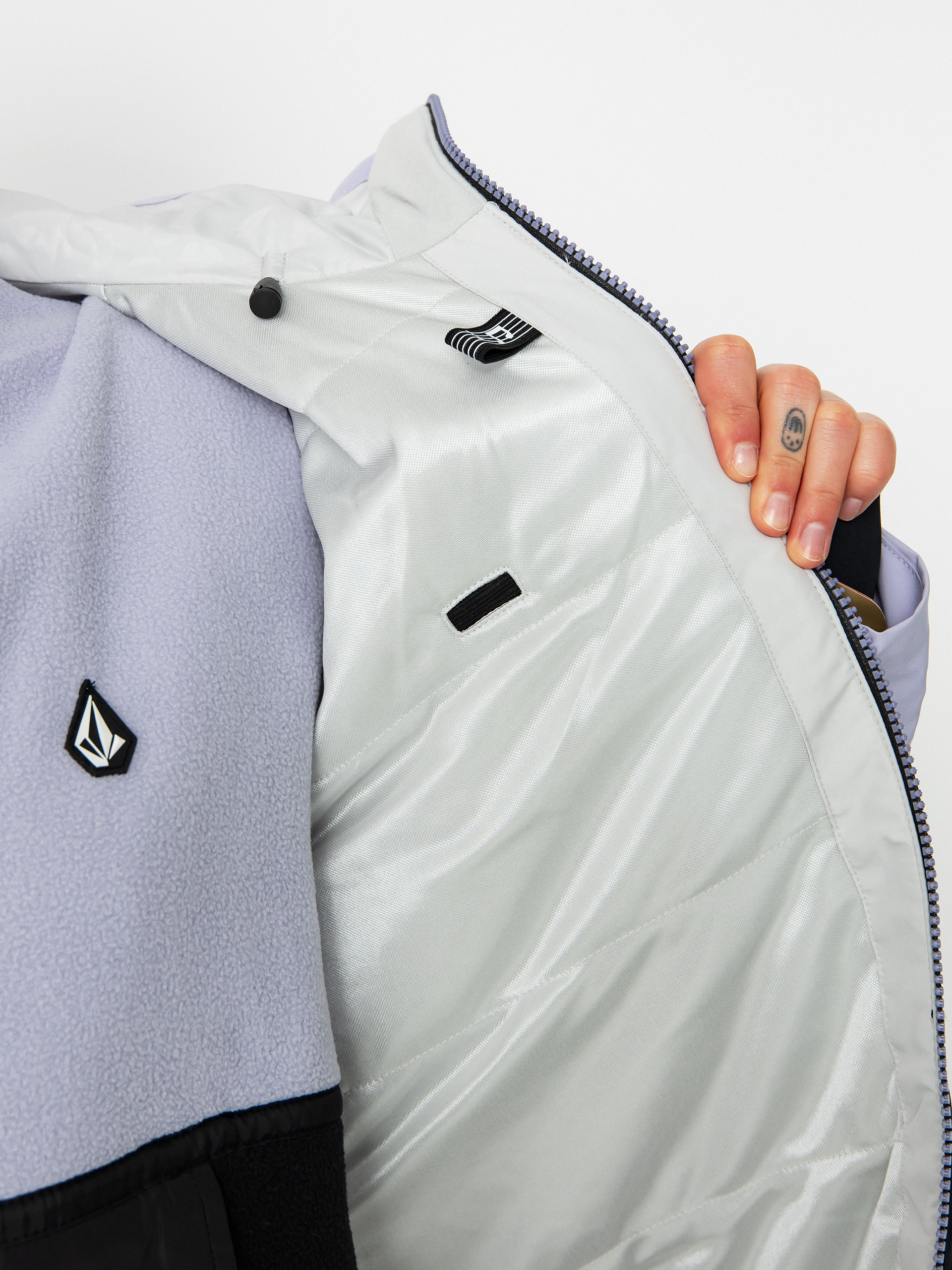 Női Volcom 3D Stretch Gore Snowboard dzseki (lilac ash)