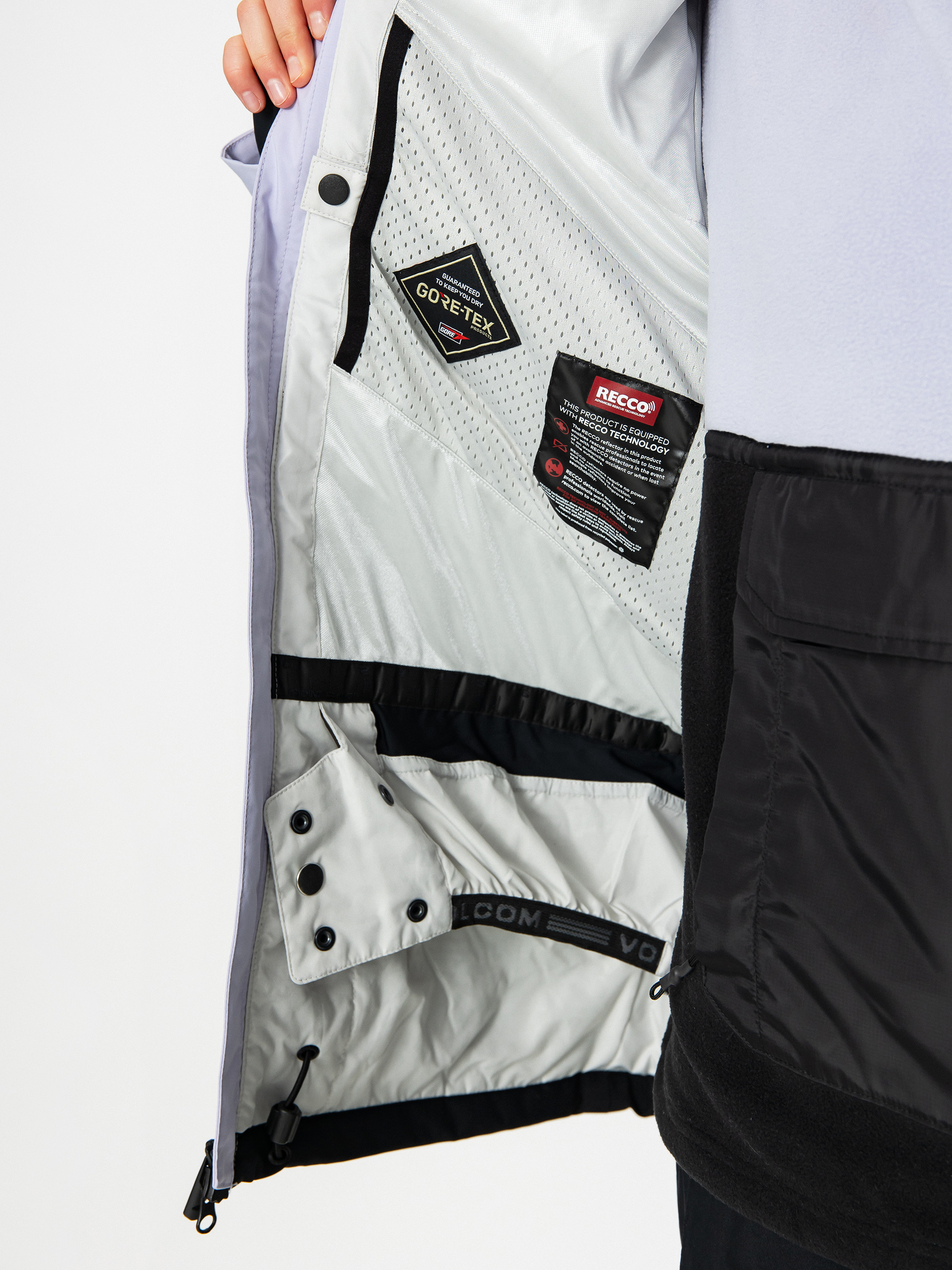 Női Volcom 3D Stretch Gore Snowboard dzseki (lilac ash)