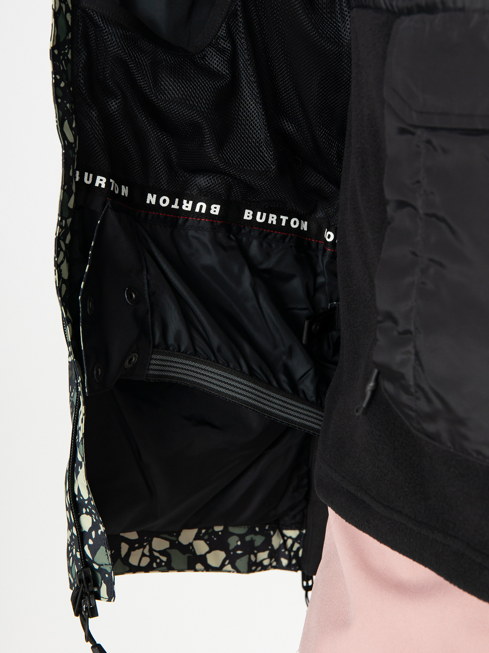 Női Burton Lalik Snowboard dzseki (sediment/true black)