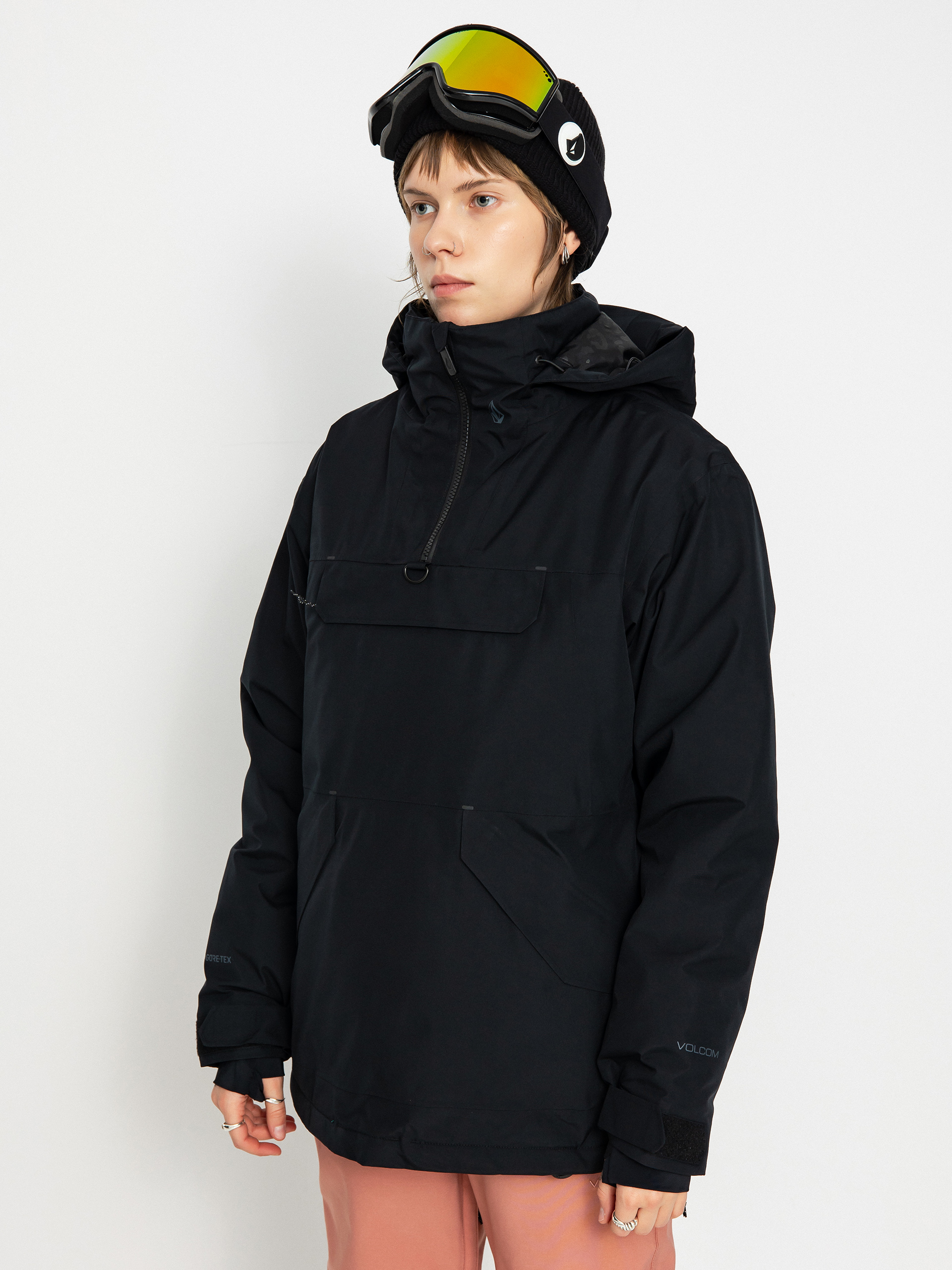 Női Volcom Fern Ins Gore Pullover Snowboard dzseki (black)