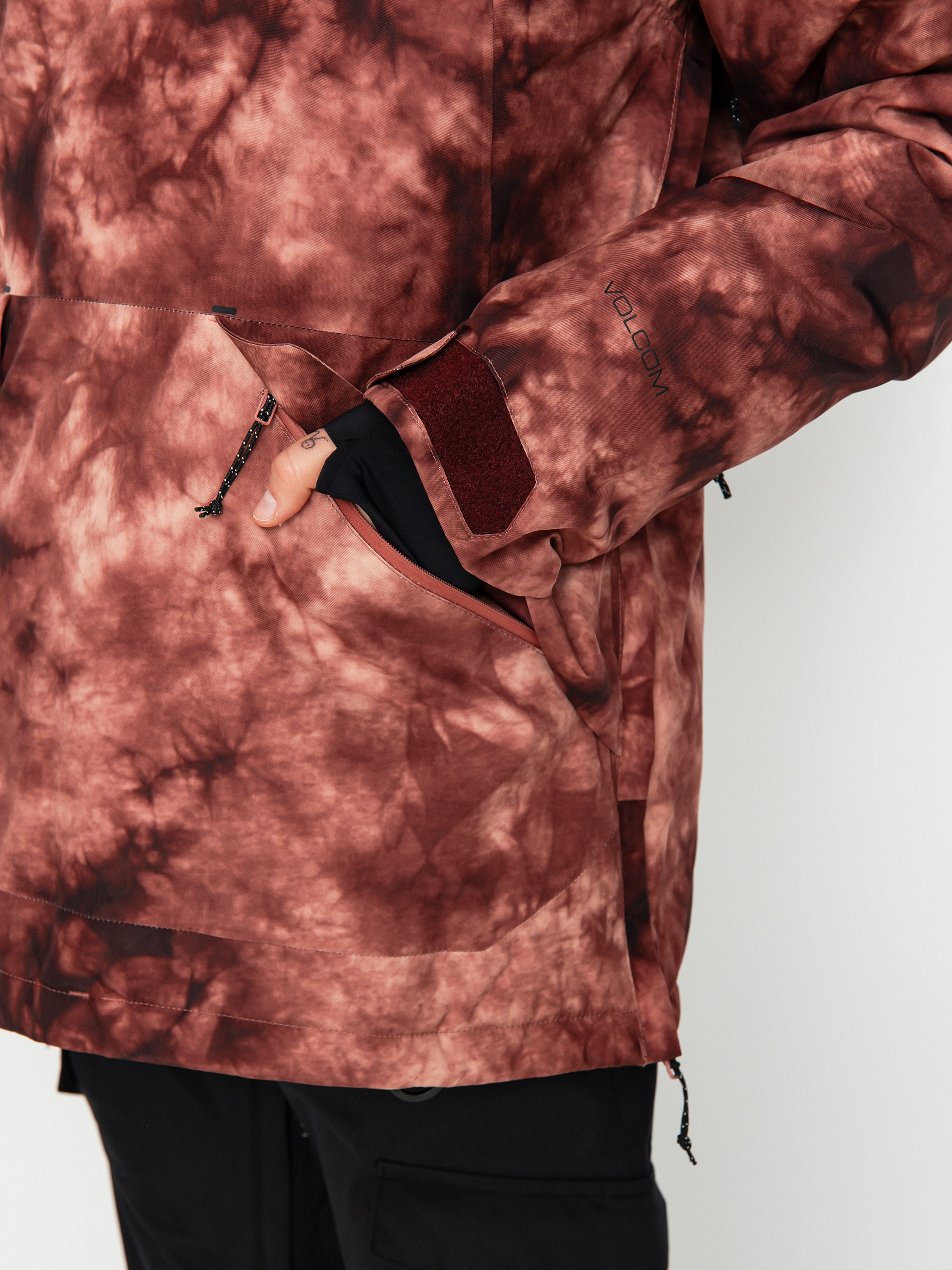 Női Volcom Fern Ins Gore Pullover Snowboard dzseki (pink salt wash)