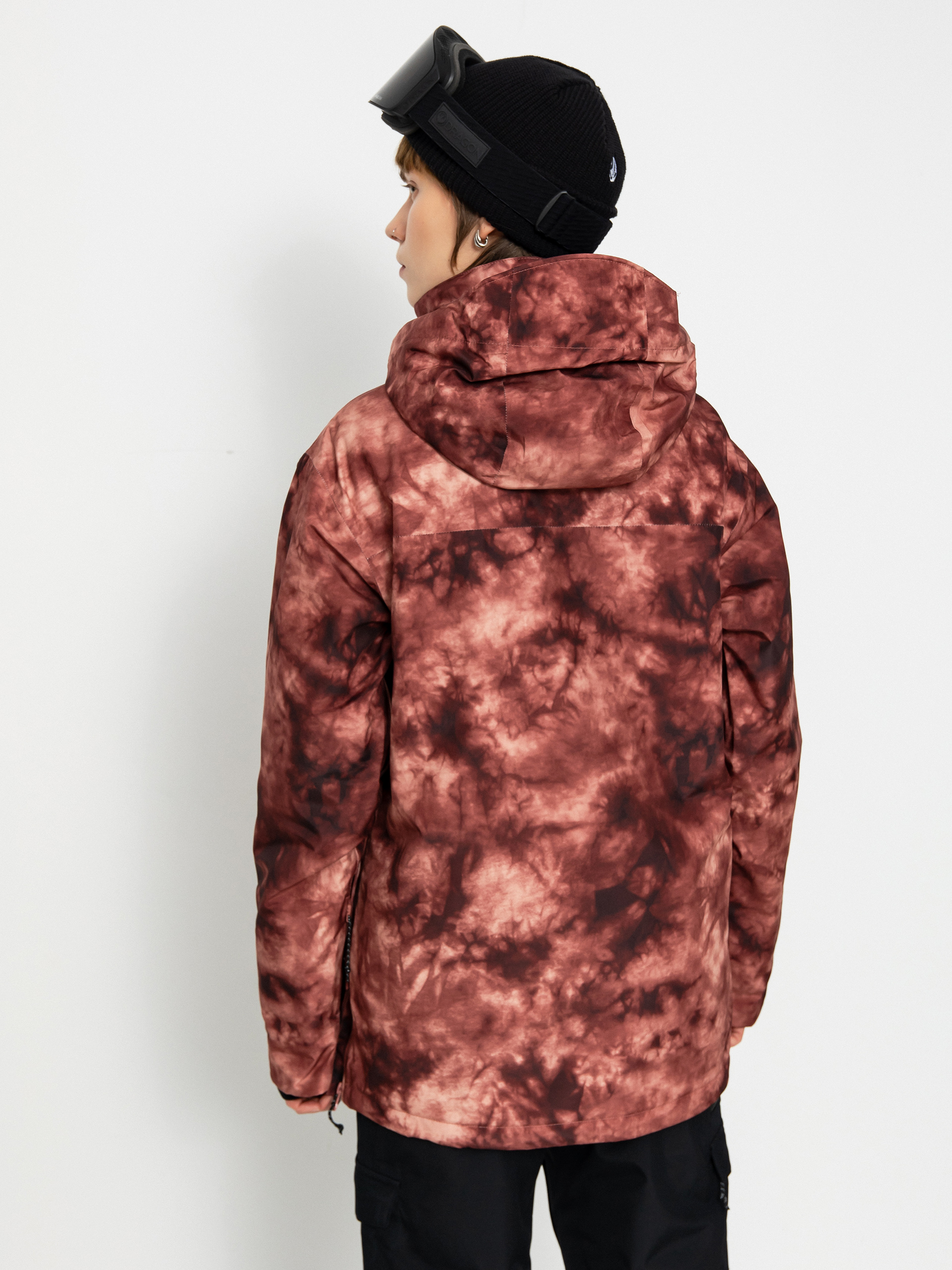 Női Volcom Fern Ins Gore Pullover Snowboard dzseki (pink salt wash)