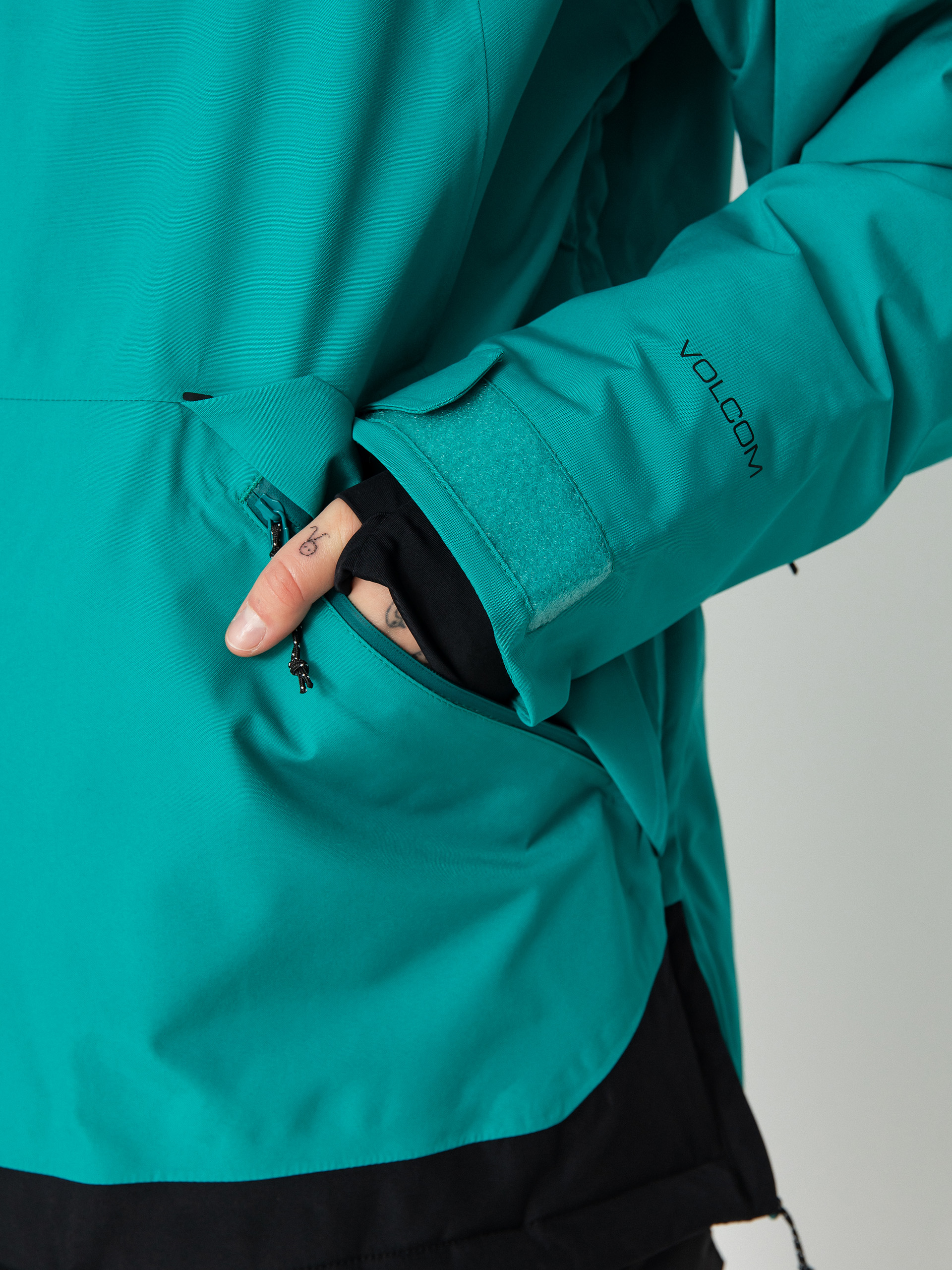 Női Volcom Fern Ins Gore Pullover Snowboard dzseki (vibrant green)