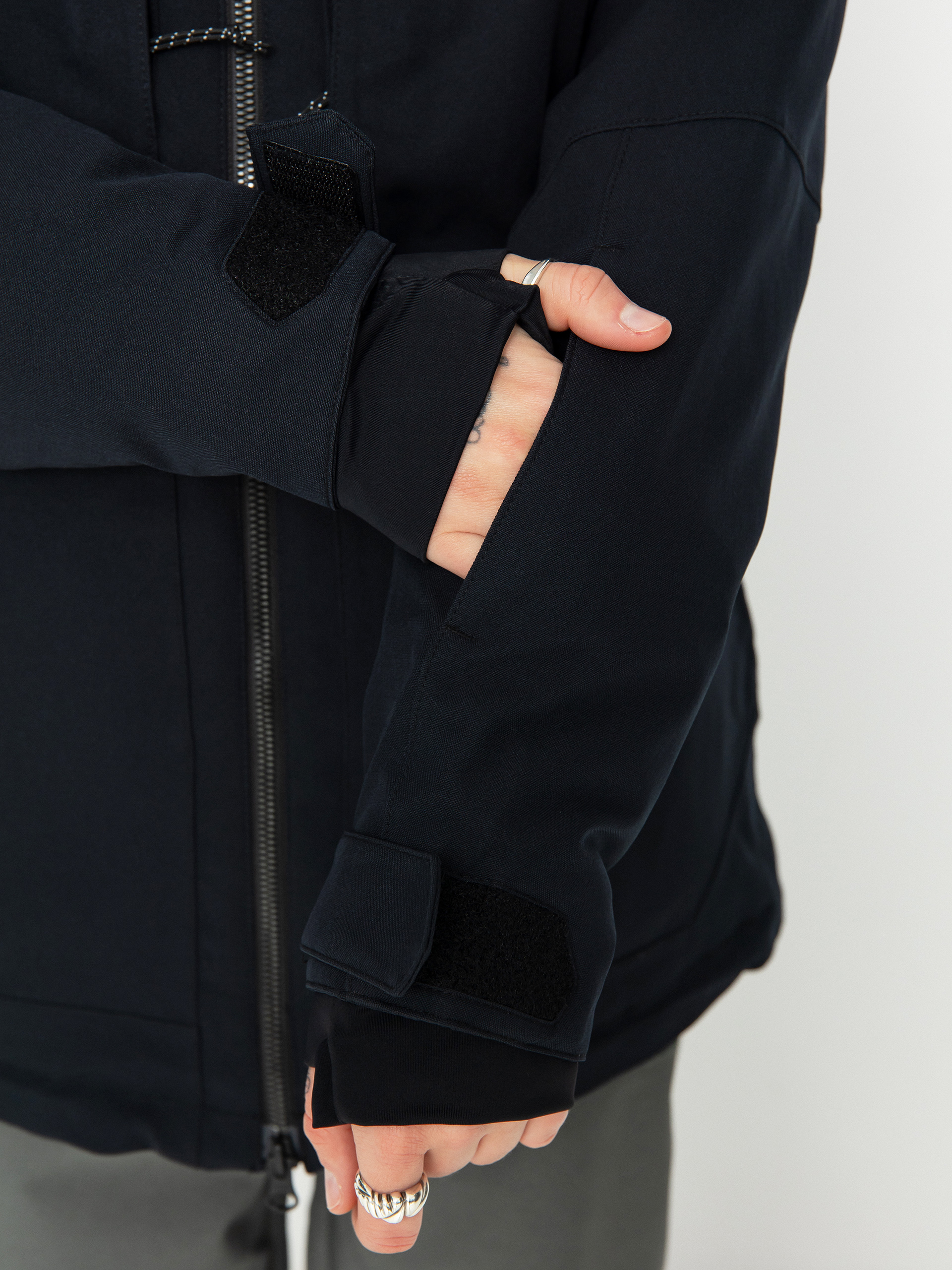 Női Volcom Shelter 3D Stretch Snowboard dzseki (black)