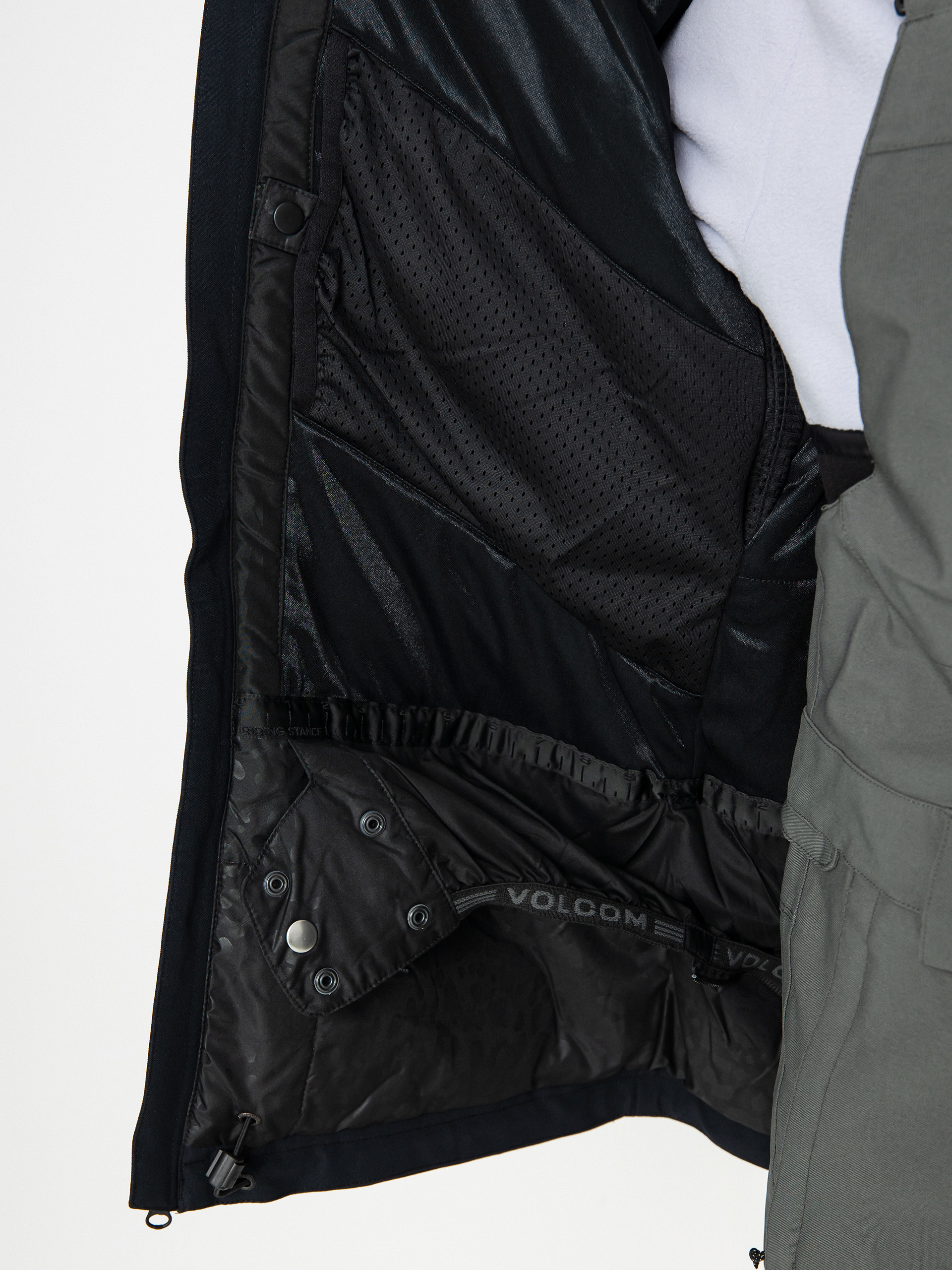 Női Volcom Shelter 3D Stretch Snowboard dzseki (black)