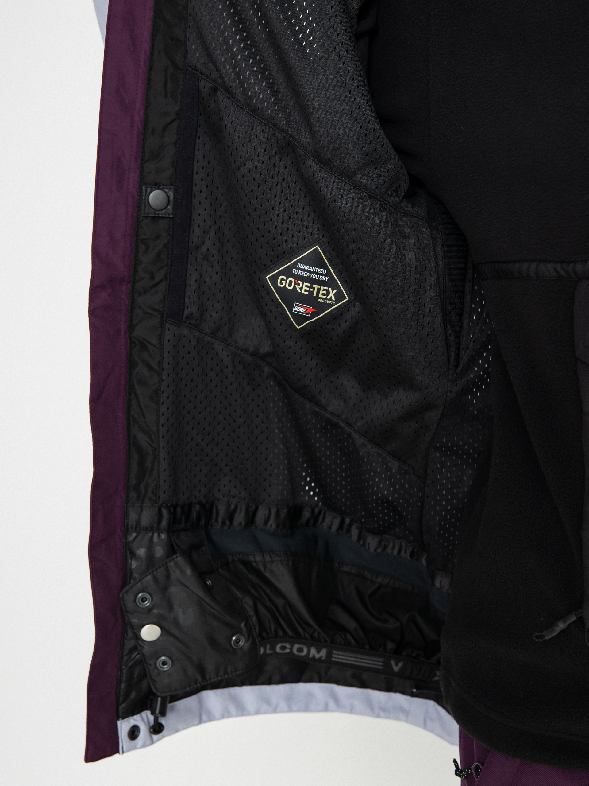 Női Volcom V.Co Aris Gore Tex Snowboard dzseki (blackberry)