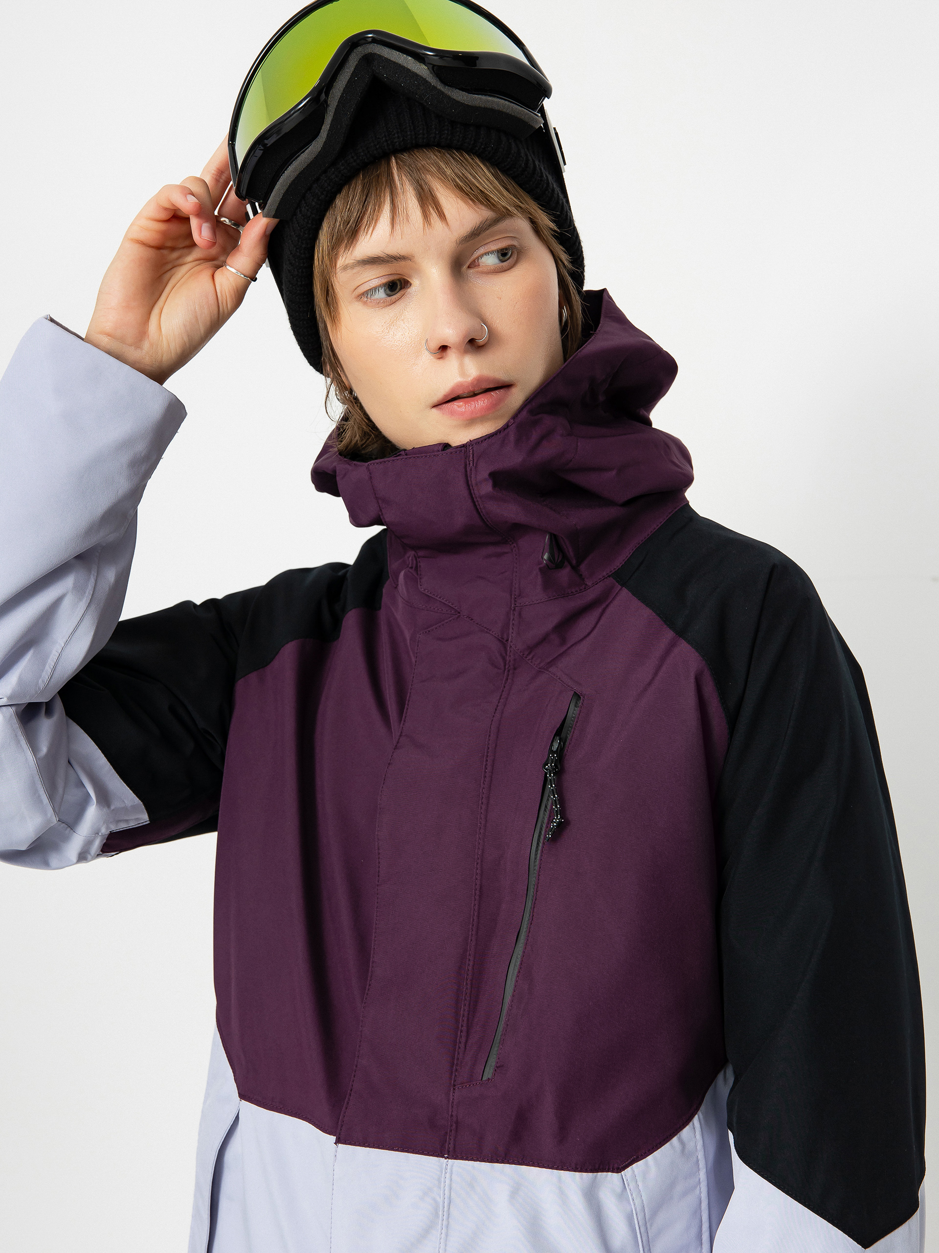 Női Volcom V.Co Aris Gore Tex Snowboard dzseki (blackberry)