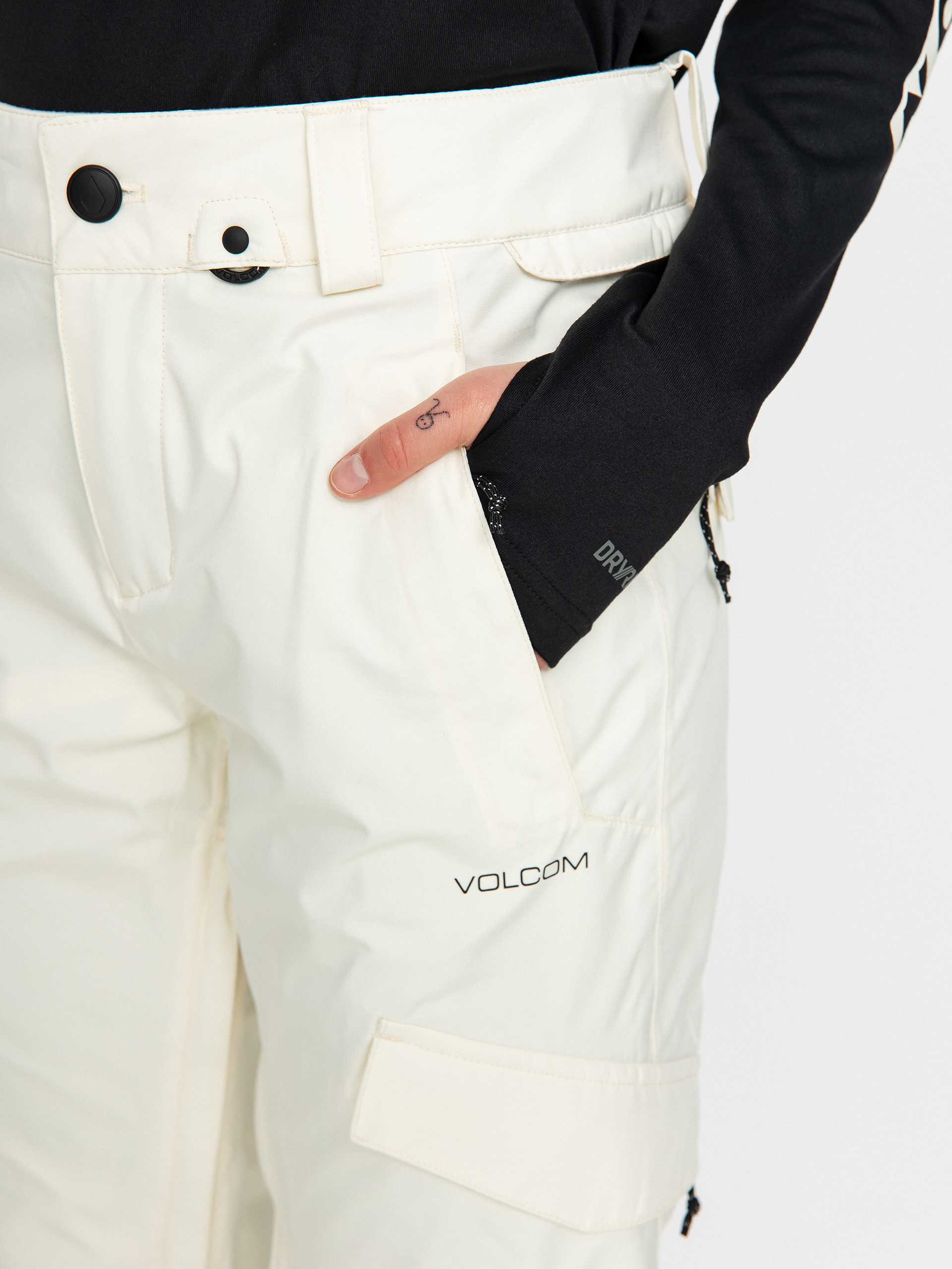 Női Volcom Aston Gore Tex Snowboard nadrág (moonbeam)