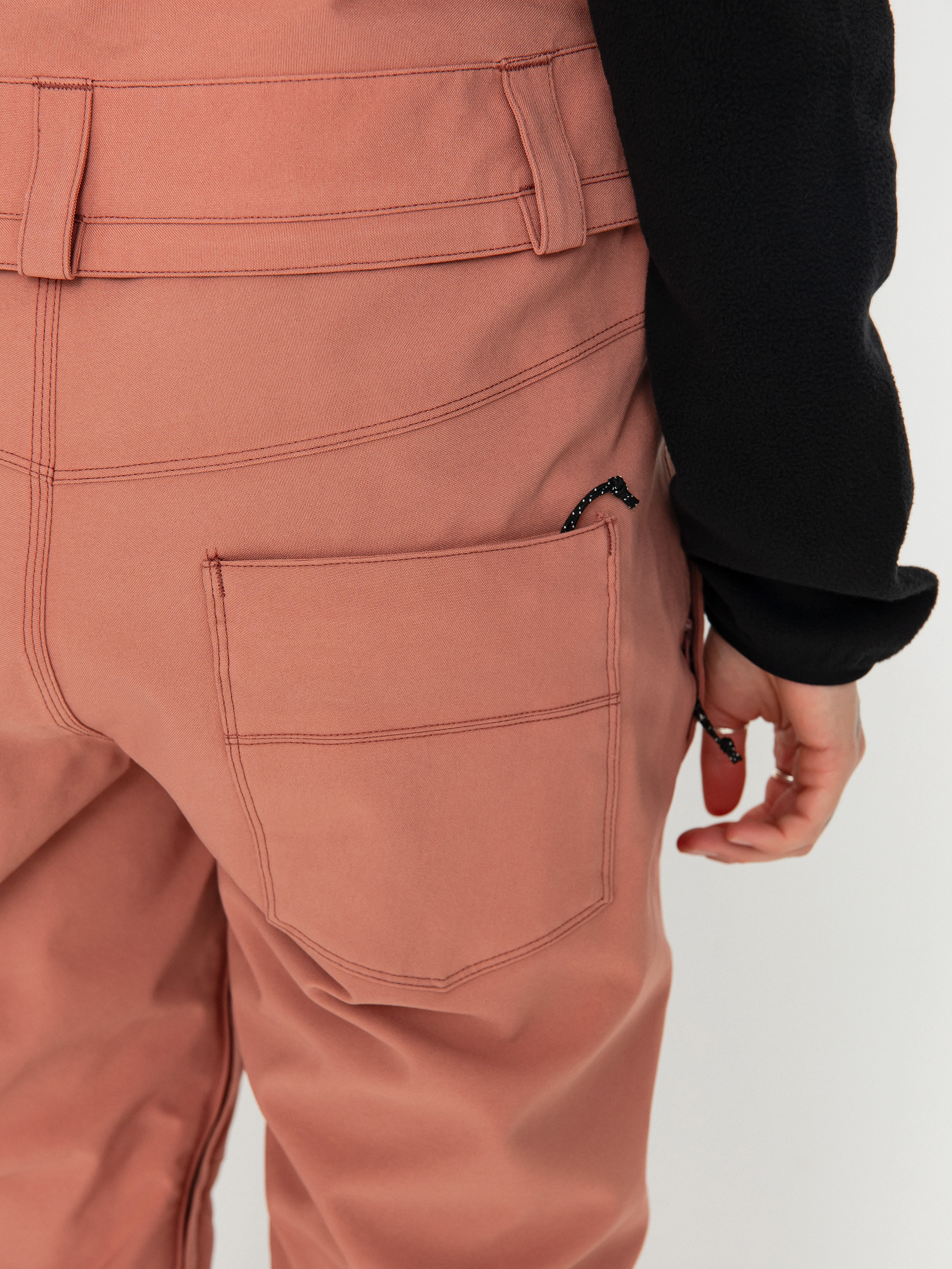 Női Volcom Swift Bib Overall Snowboard nadrág (earth pink)