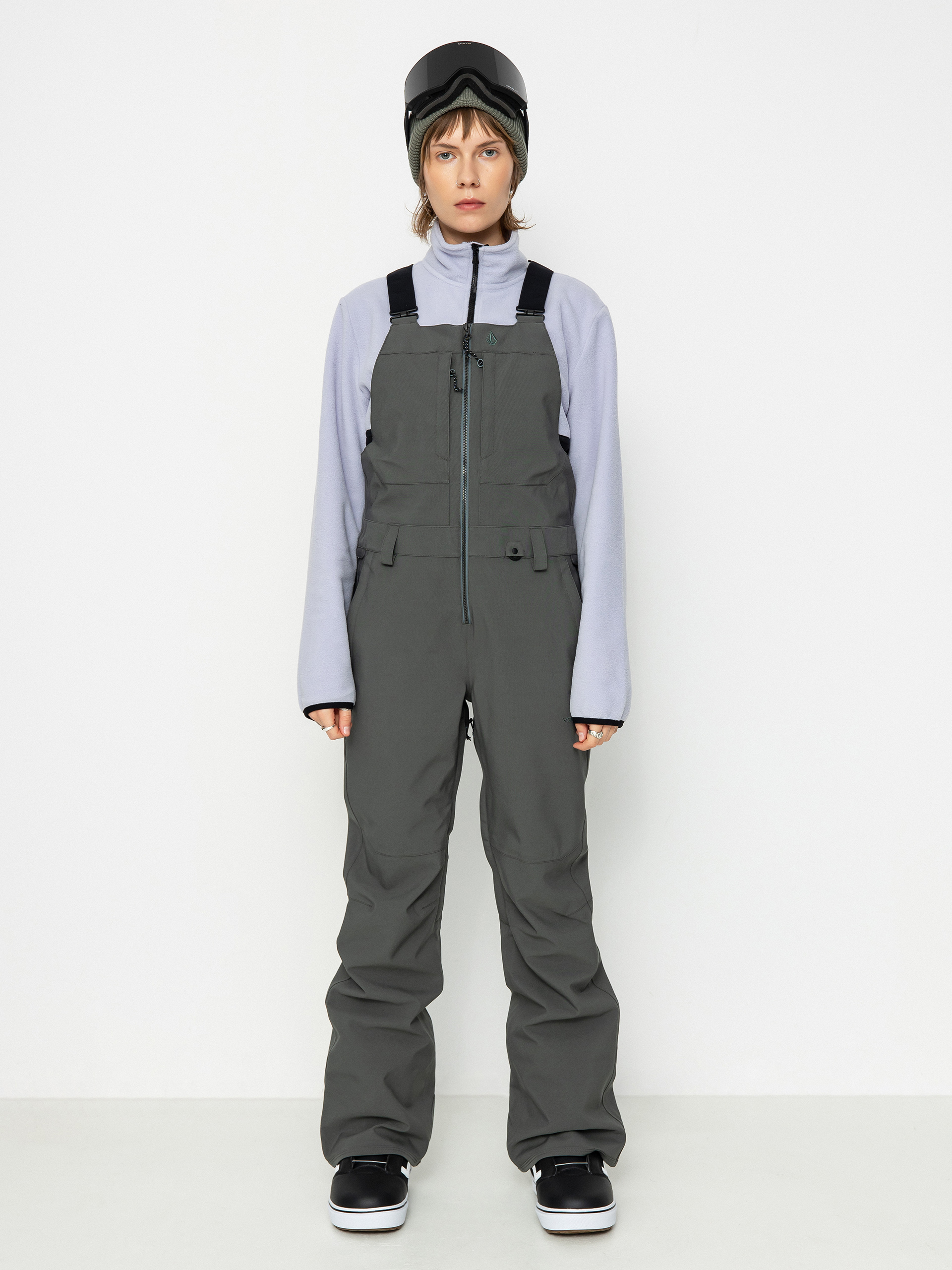 Volcom Swift Bib Overall Snowboard nadrág Wmn (eucalyptus)