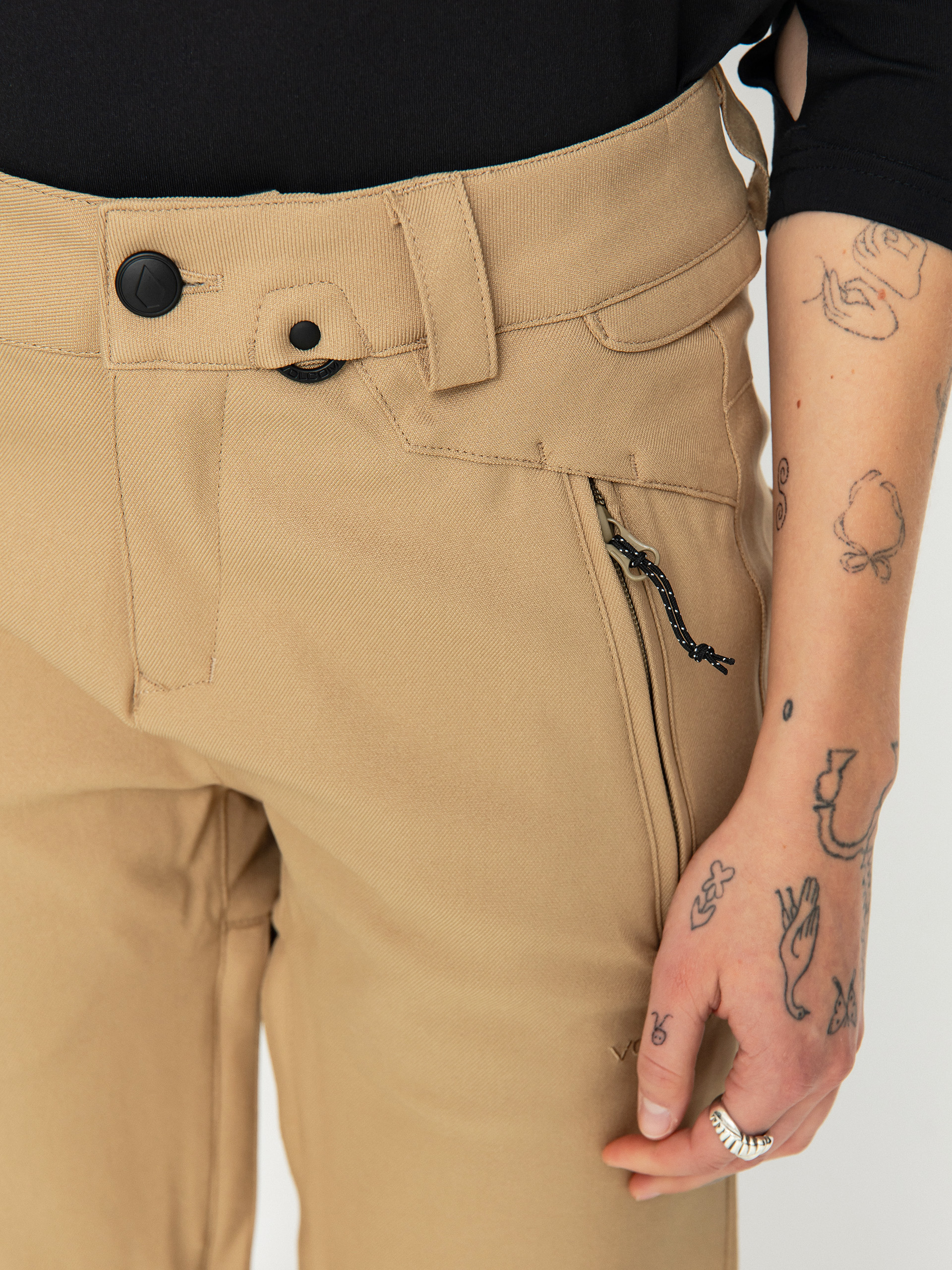 Női Volcom Species Stretch Snowboard nadrág (dark khaki)