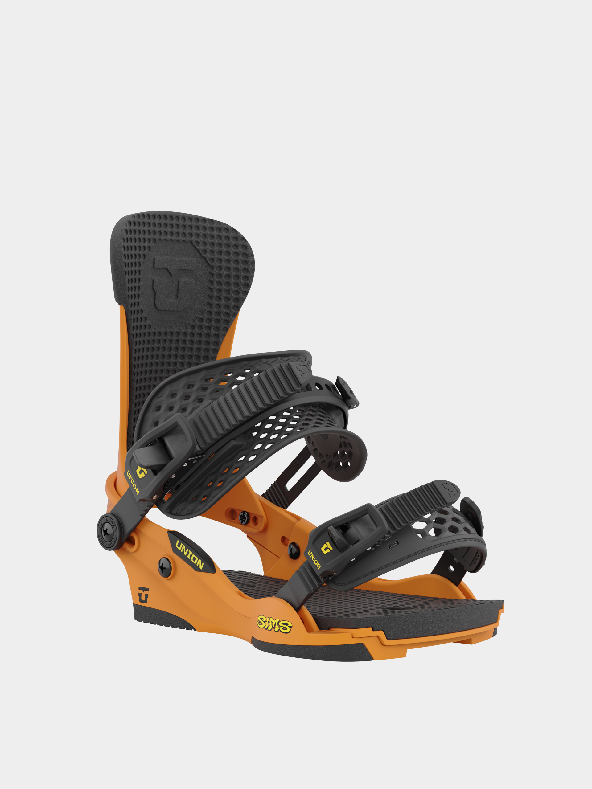 Férfi Union Sims Nub 93 Snowboard kötés (orange)