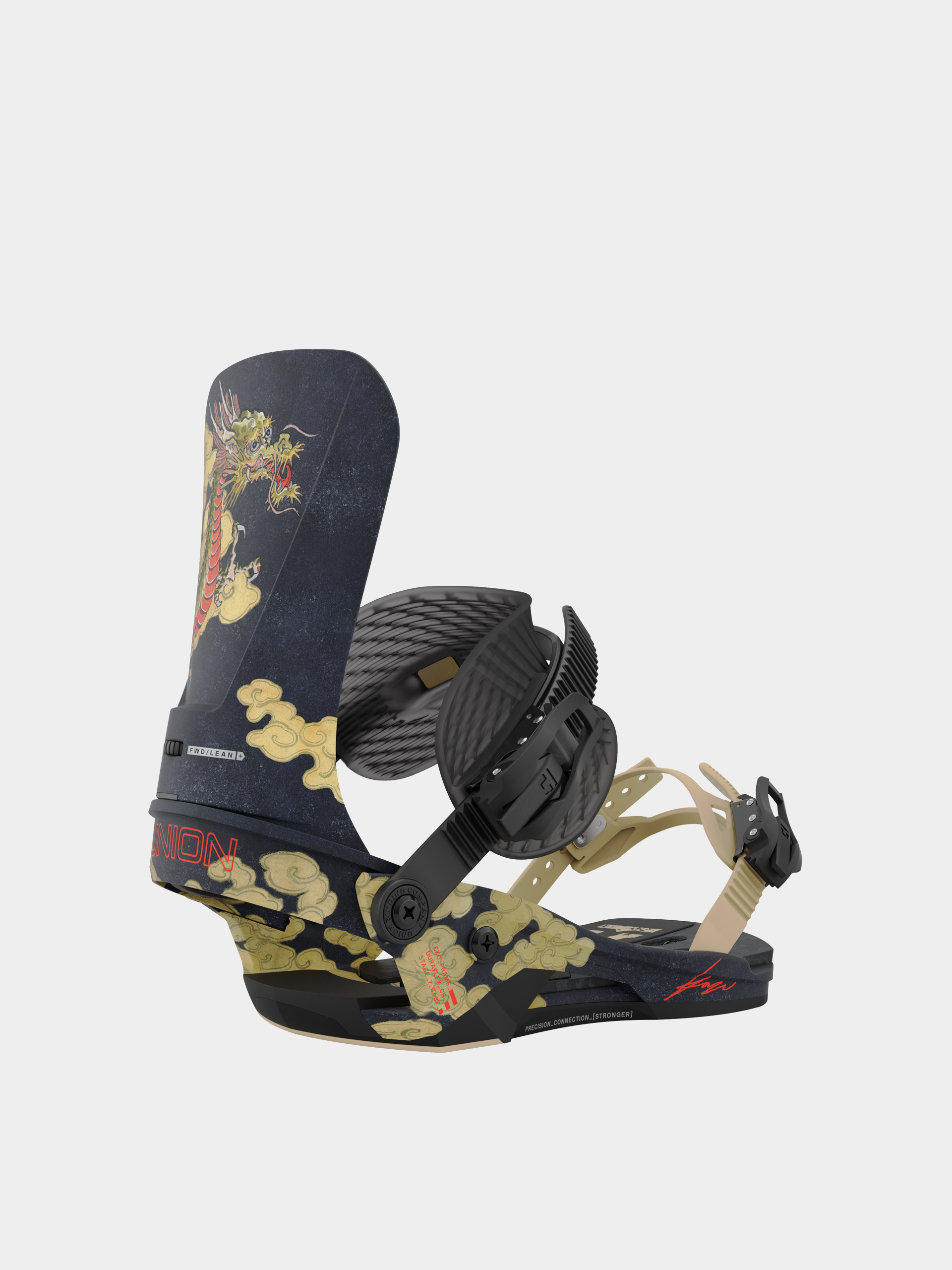 Férfi Union Kazu Kakubo Snowboard kötés (dragon)