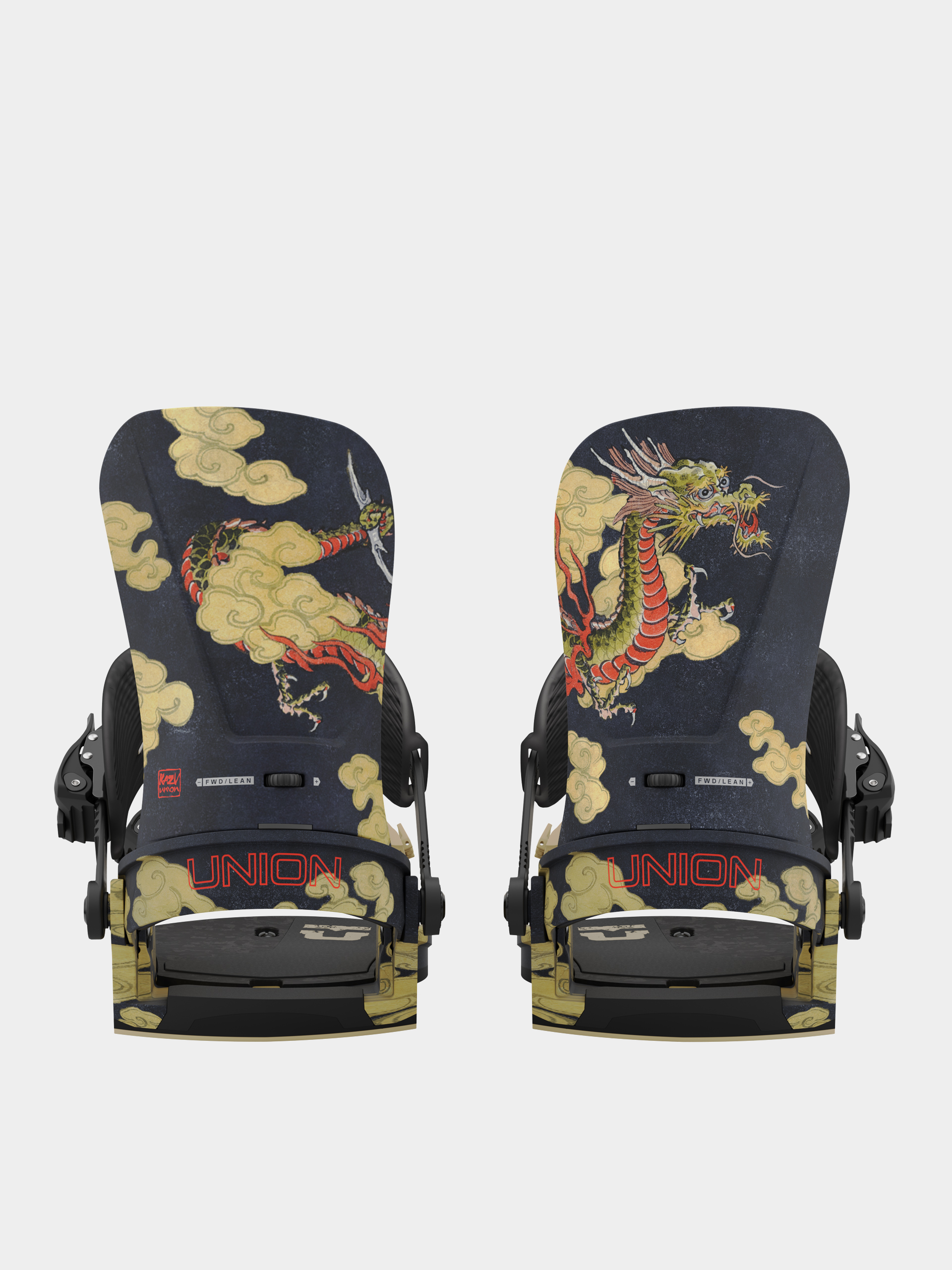 Férfi Union Kazu Kakubo Snowboard kötés (dragon)