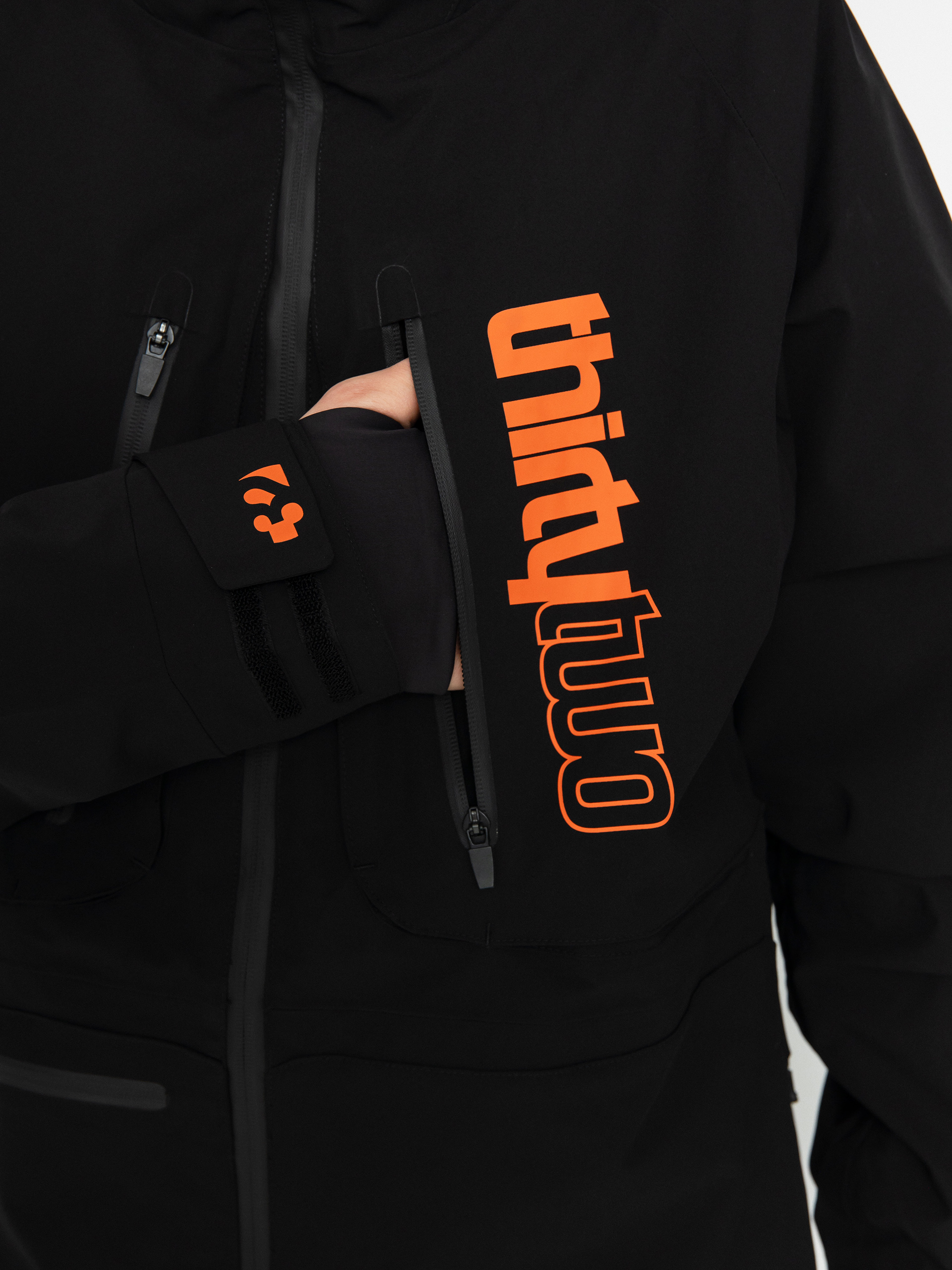 Férfi ThirtyTwo Tm Snowboard dzseki (black)