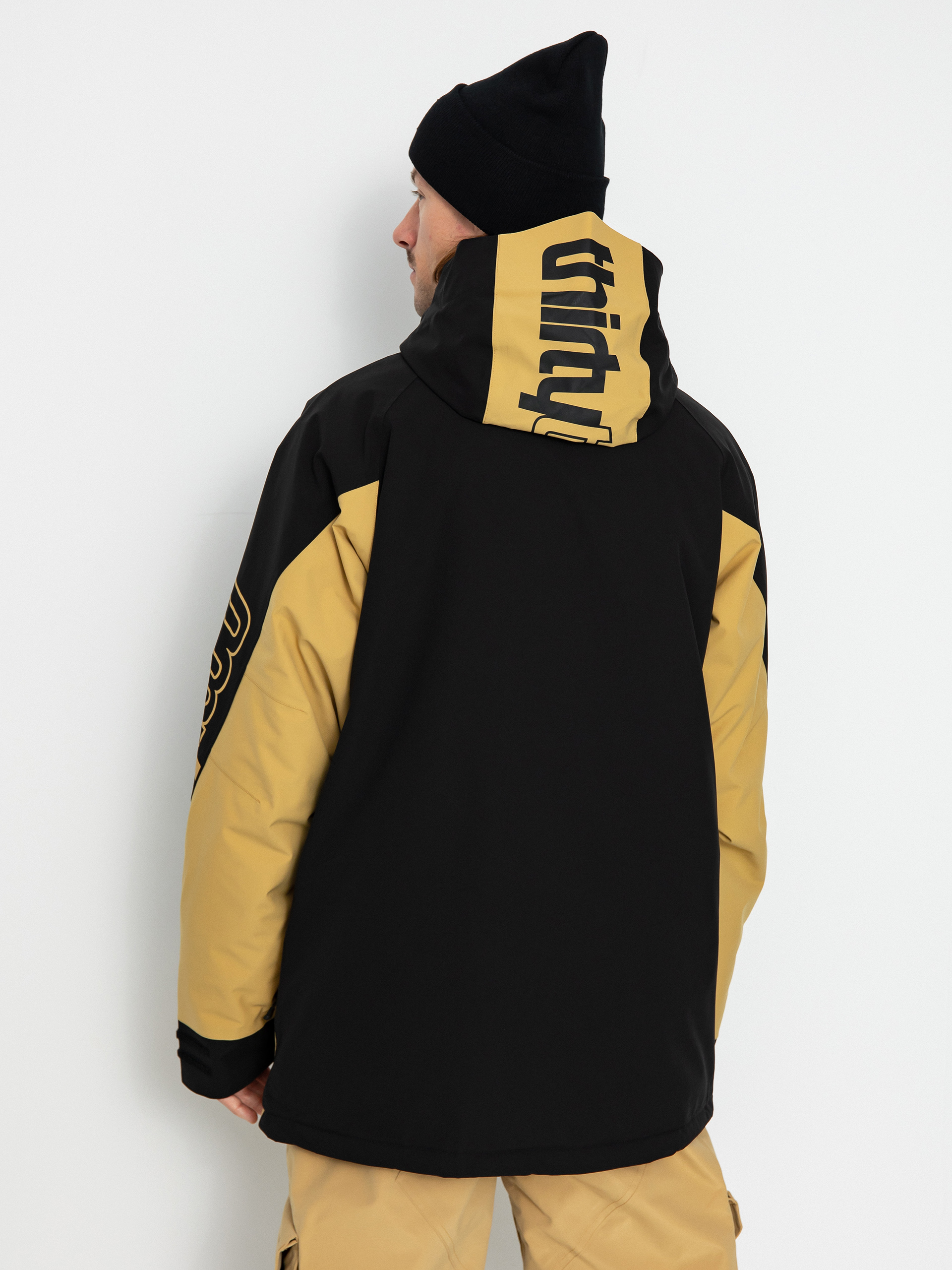 Férfi ThirtyTwo Lashed Insulated Snowboard dzseki (black/tan)