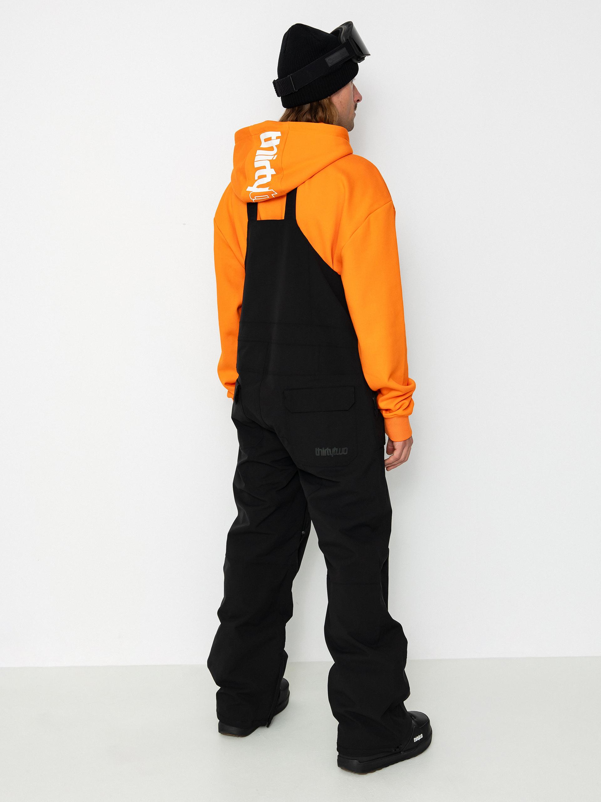 Férfi ThirtyTwo Basement Bib Snowboard nadrág (black)