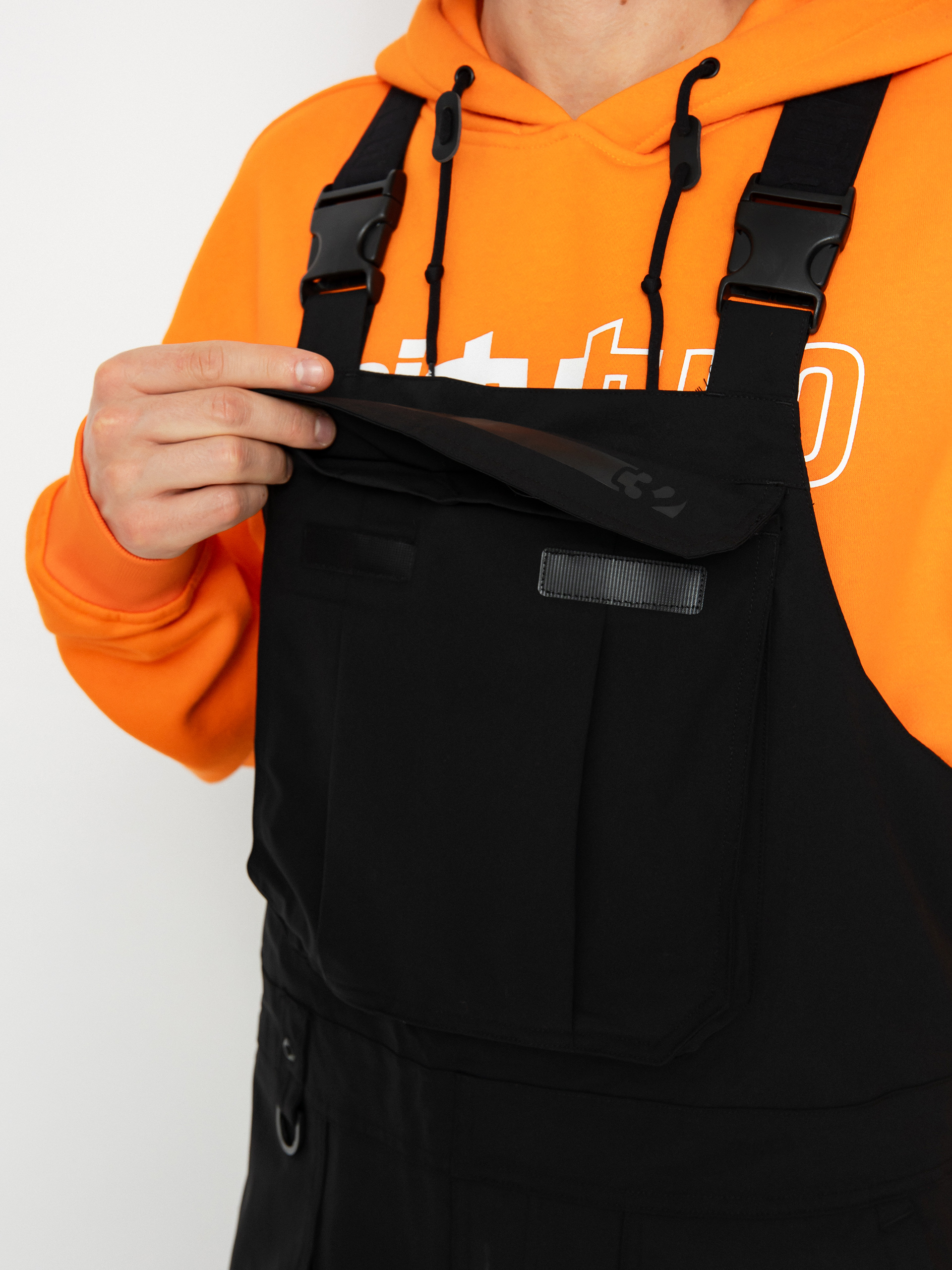 Férfi ThirtyTwo Basement Bib Snowboard nadrág (black)