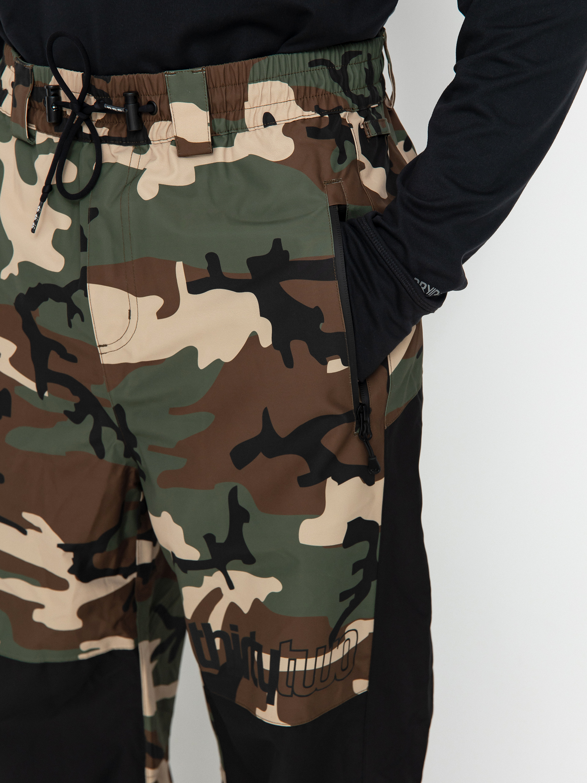 Férfi ThirtyTwo Sweeper Snowboard nadrág (black/camo)