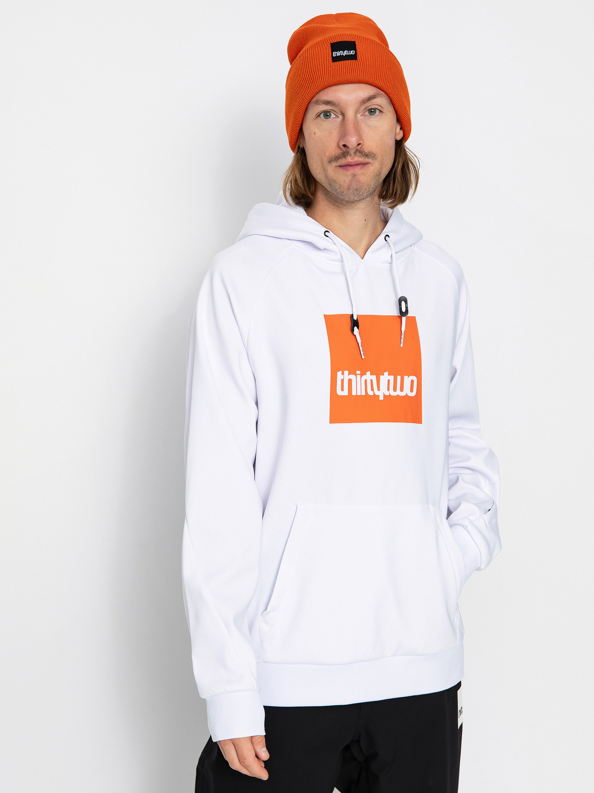 Férfi ThirtyTwo Franchise Tech Thermo pulóver (white)