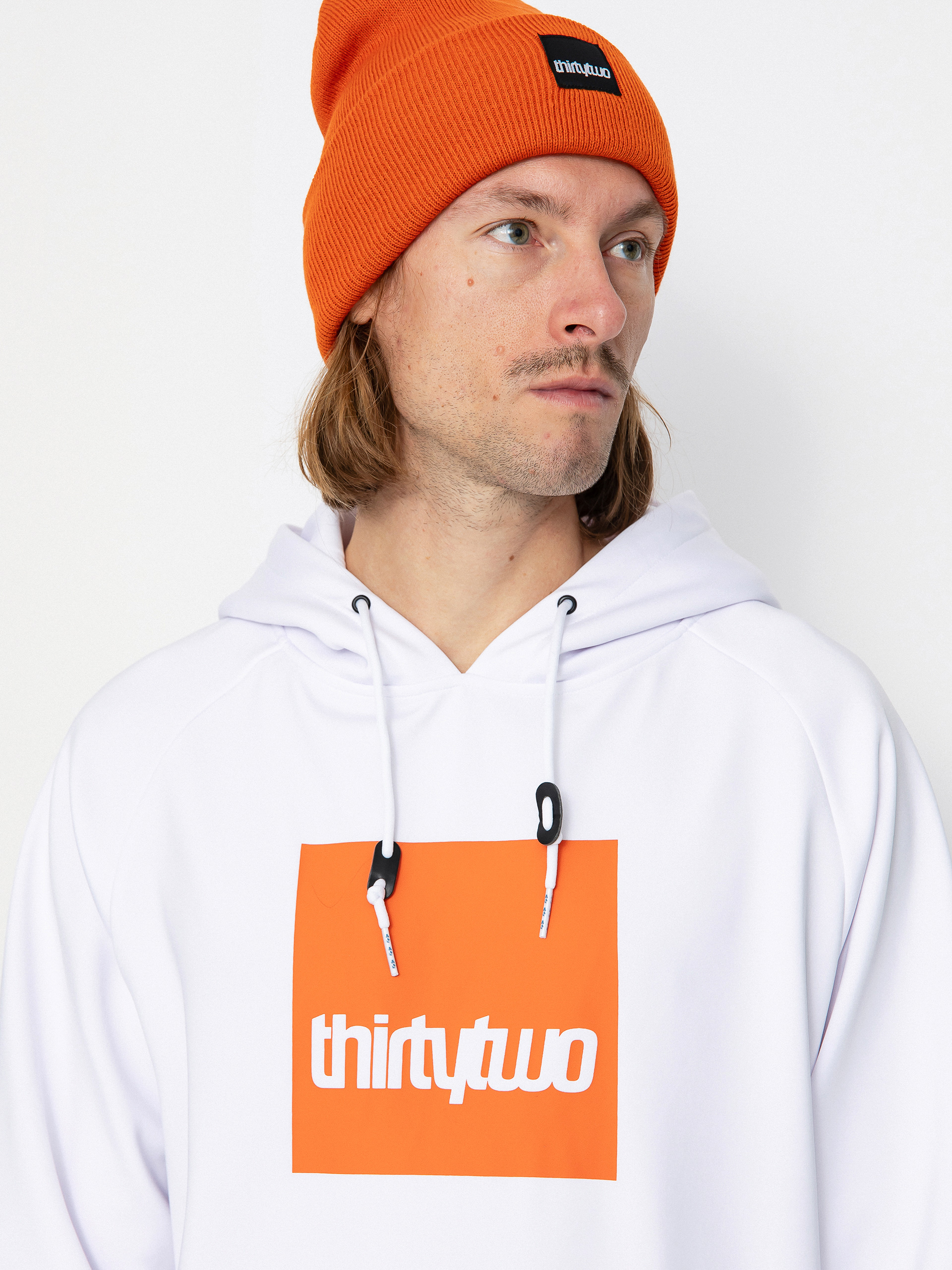 Férfi ThirtyTwo Franchise Tech Thermo pulóver (white)