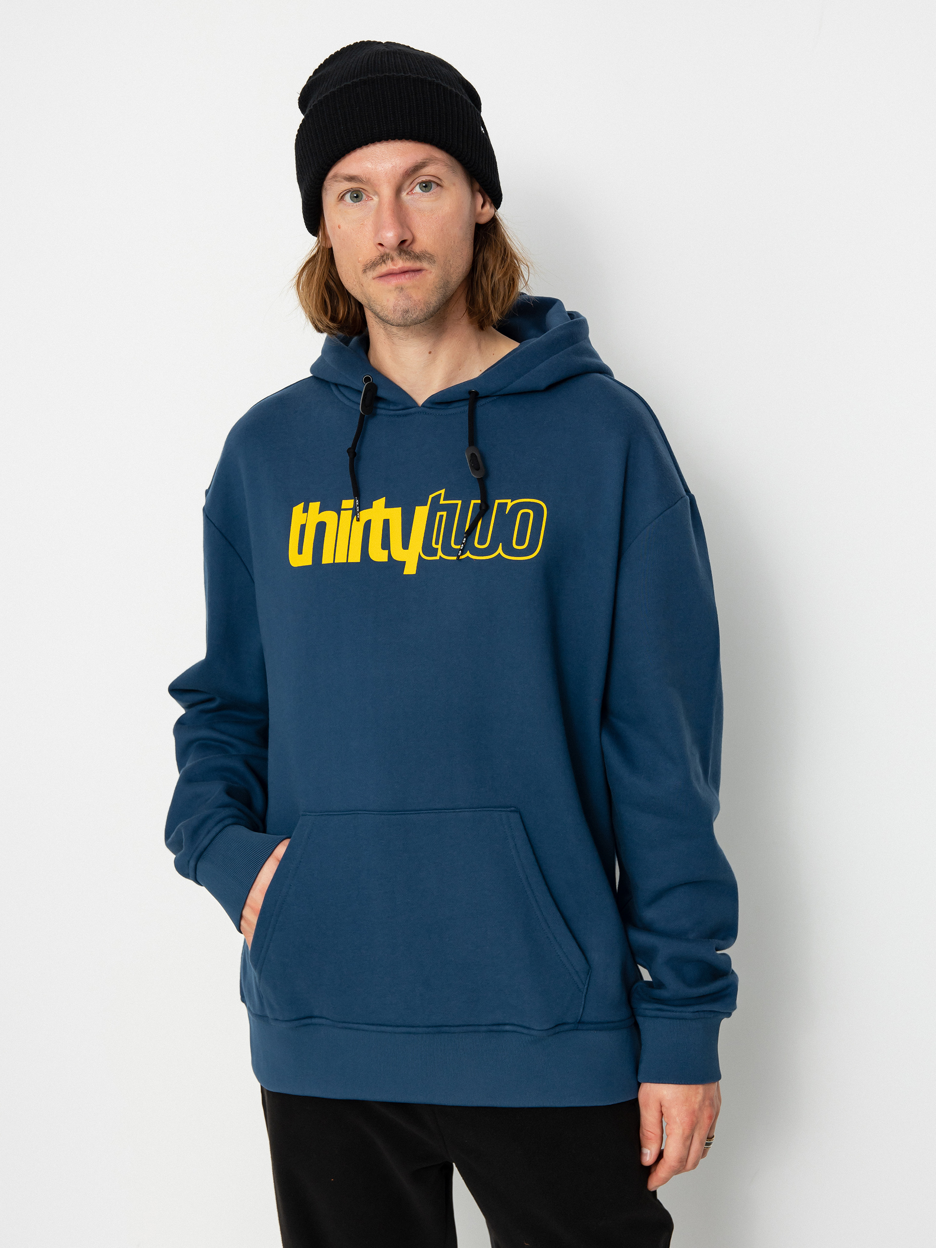 Férfi ThirtyTwo Double Tech Thermo pulóver (navy)