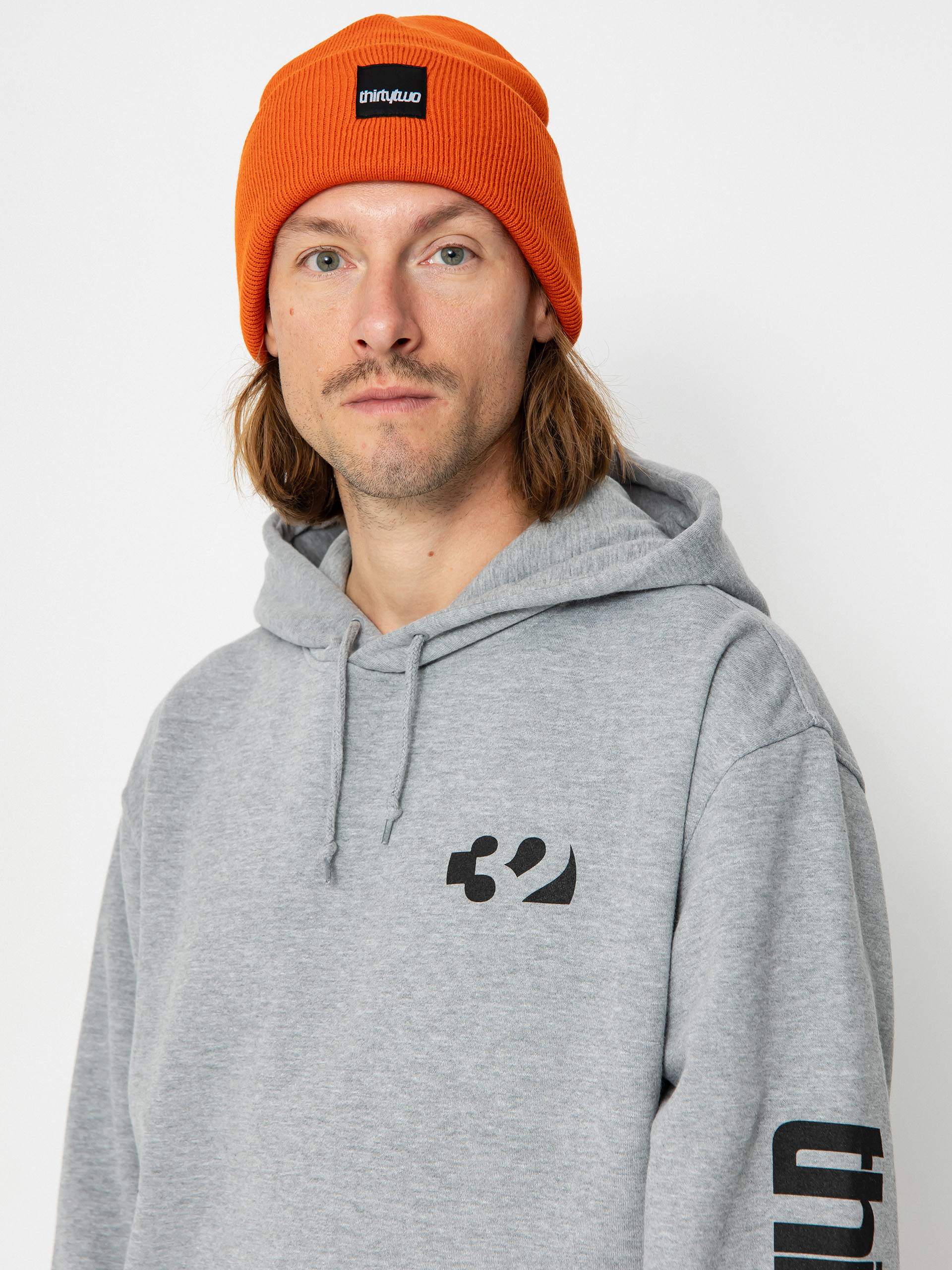 ThirtyTwo Double Kapucnis pulóver (grey/heather)