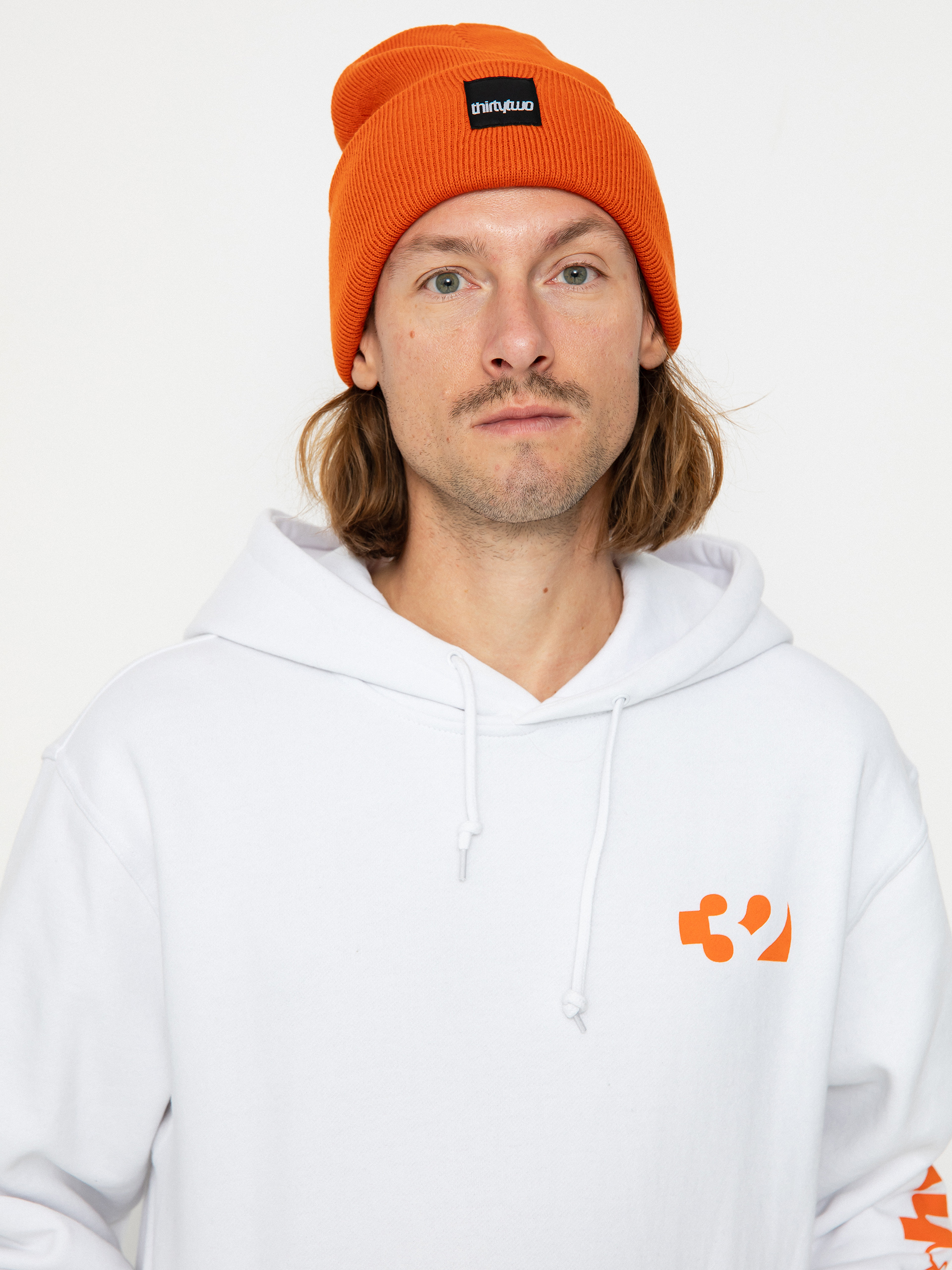 ThirtyTwo Double Kapucnis pulóver (white)