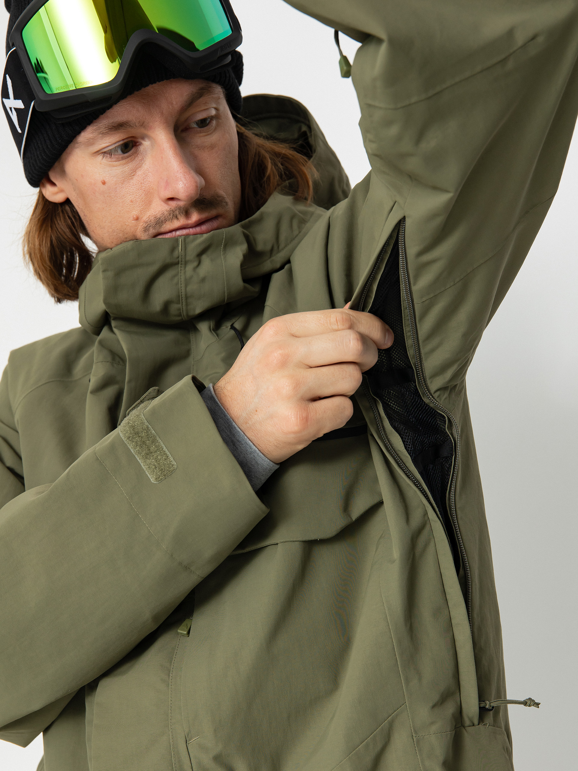 Férfi Burton Covert 2.0 Snowboard dzseki (forest moss)