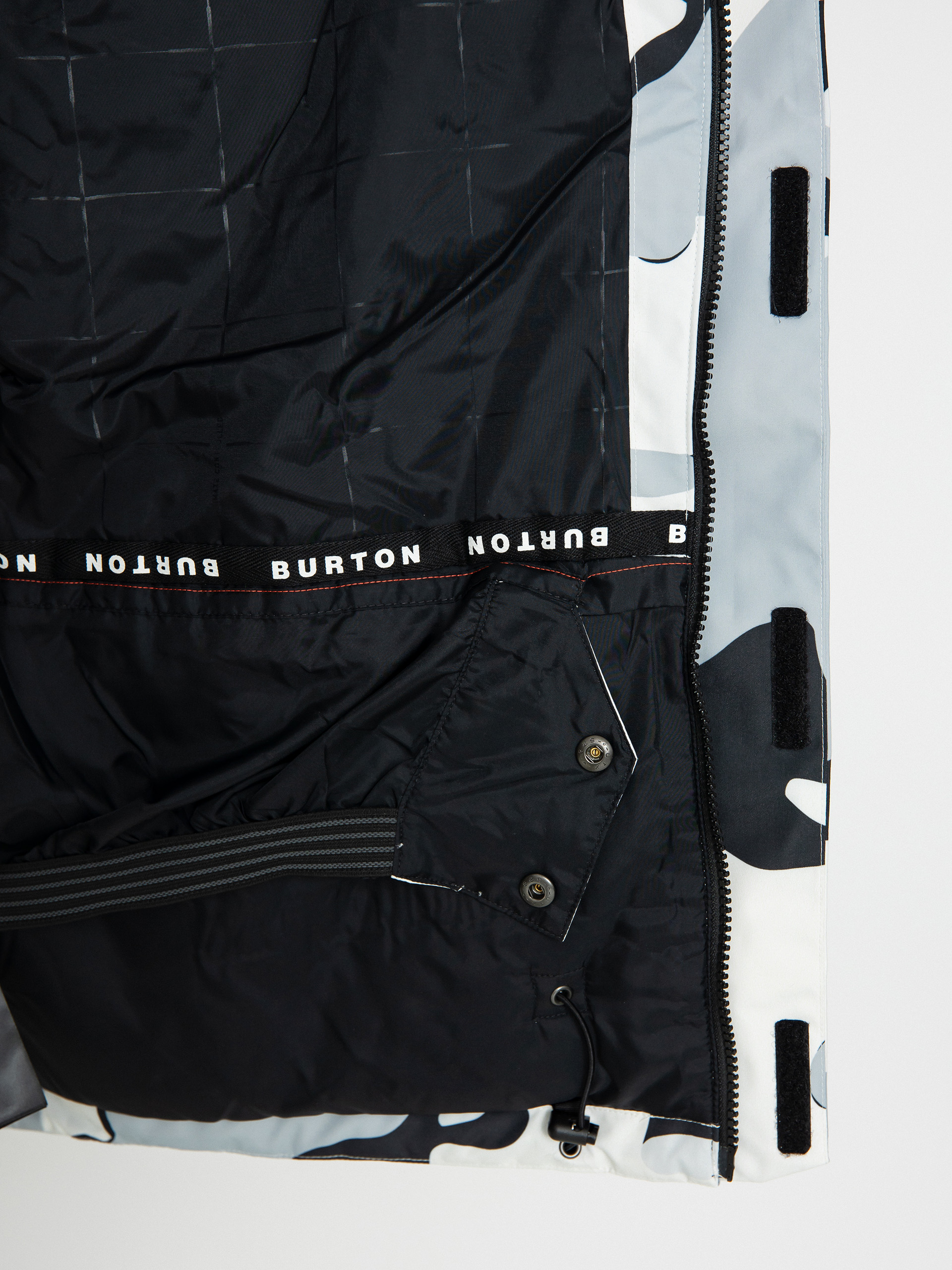 Férfi Burton Covert 2.0 Snowboard dzseki (stout white cookie camo)