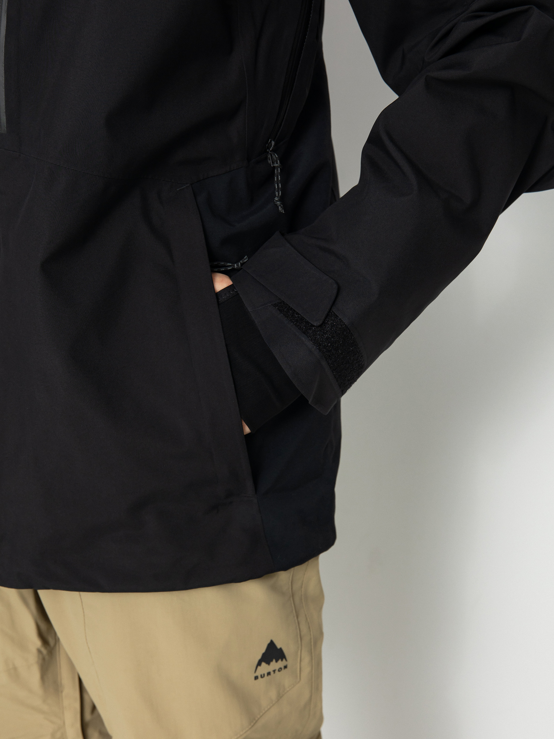 Férfi Burton Ak Gore Swash Snowboard dzseki (true black)