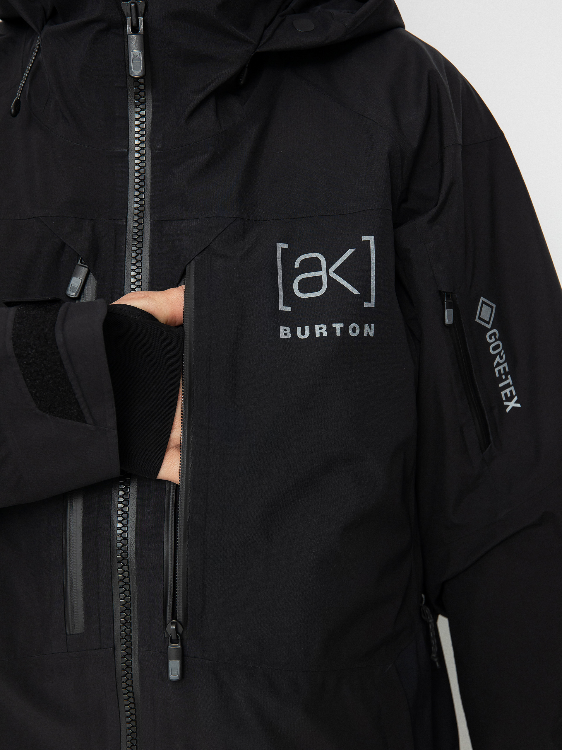 Férfi Burton Ak Gore Swash Snowboard dzseki (true black)