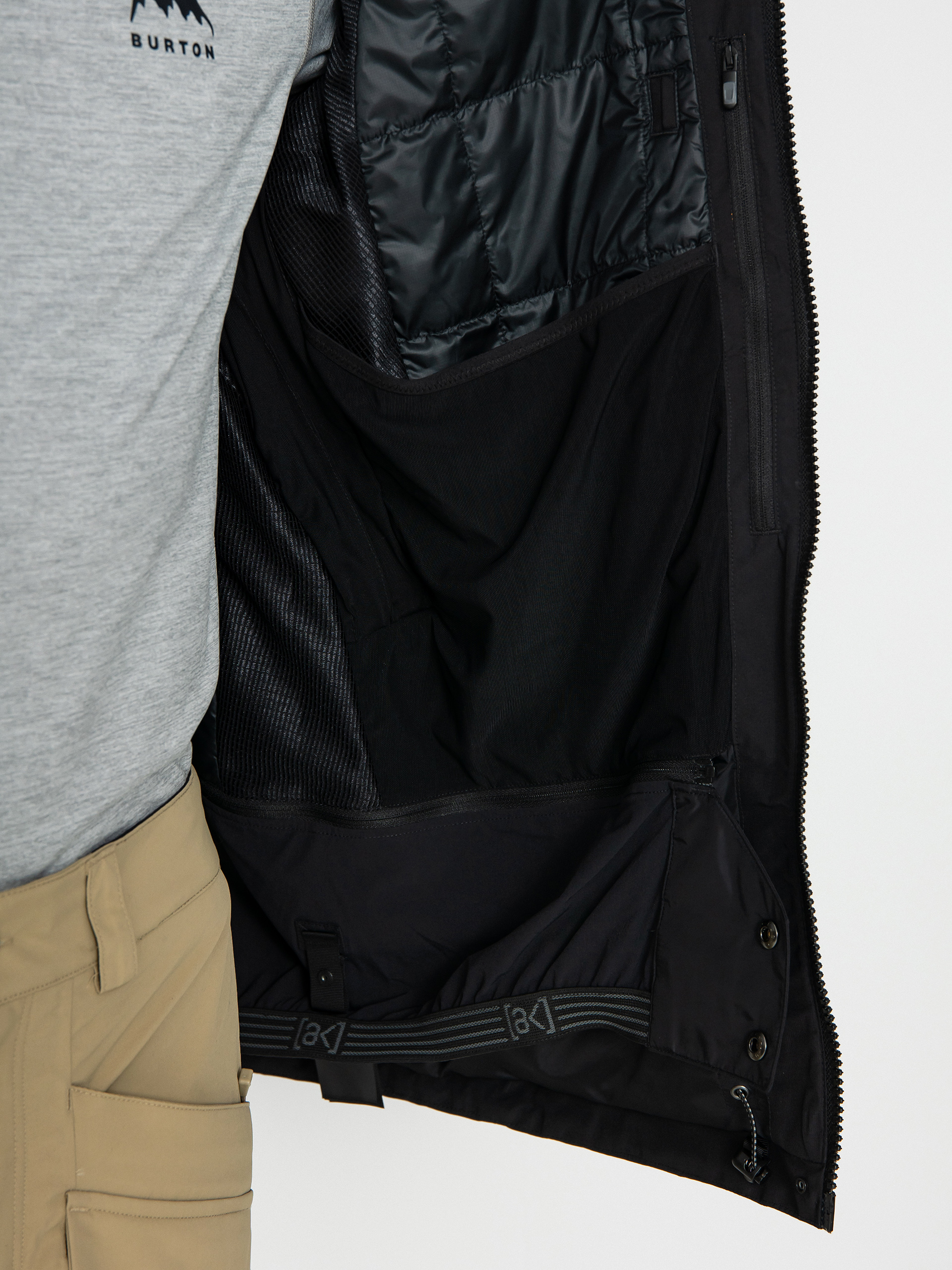 Férfi Burton Ak Gore Swash Snowboard dzseki (true black)