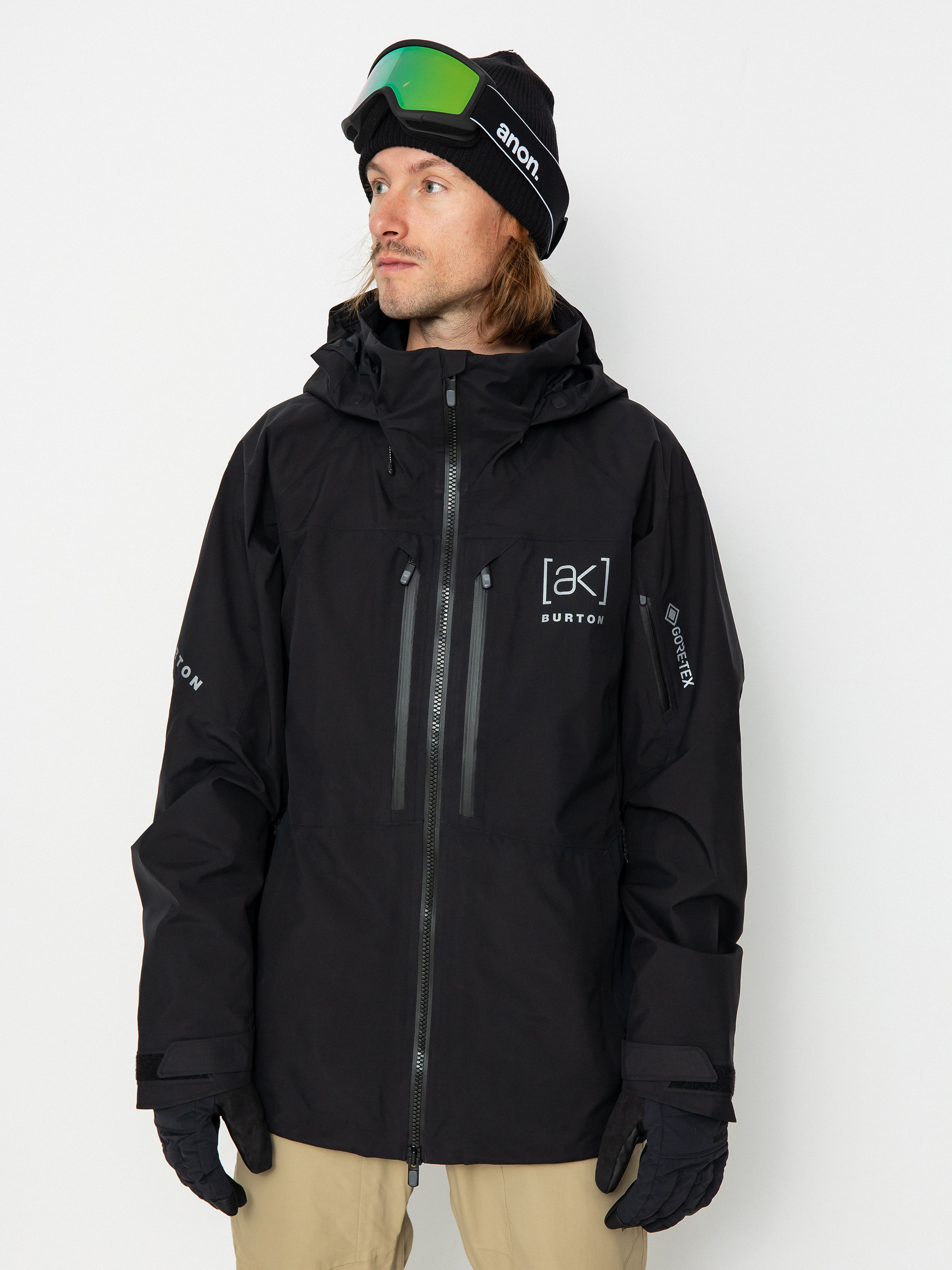 Férfi Burton Ak Gore Swash Snowboard dzseki (true black)