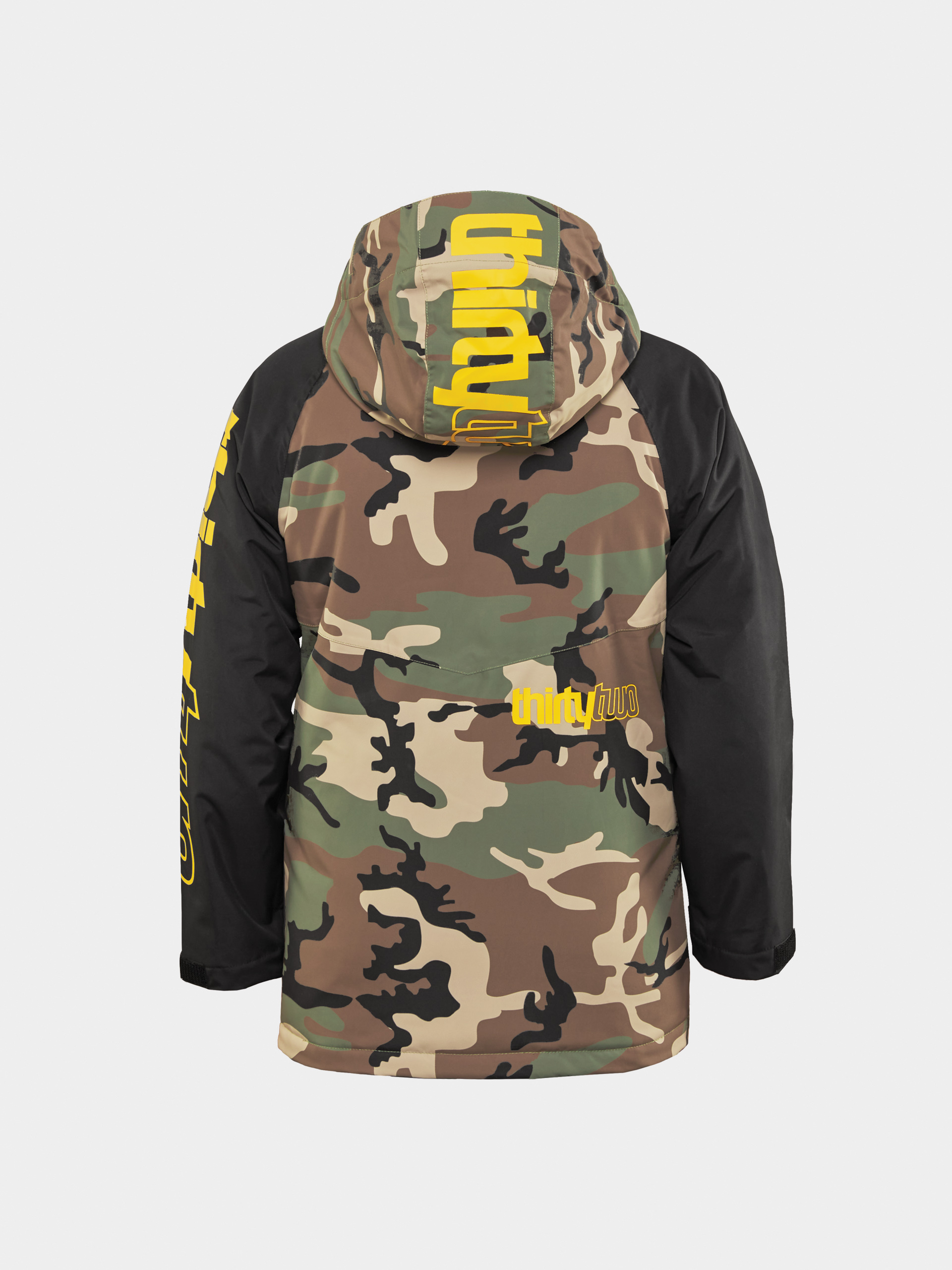 ThirtyTwo Youth Grasser Insulated JR Snowboard dzseki (black/camo)