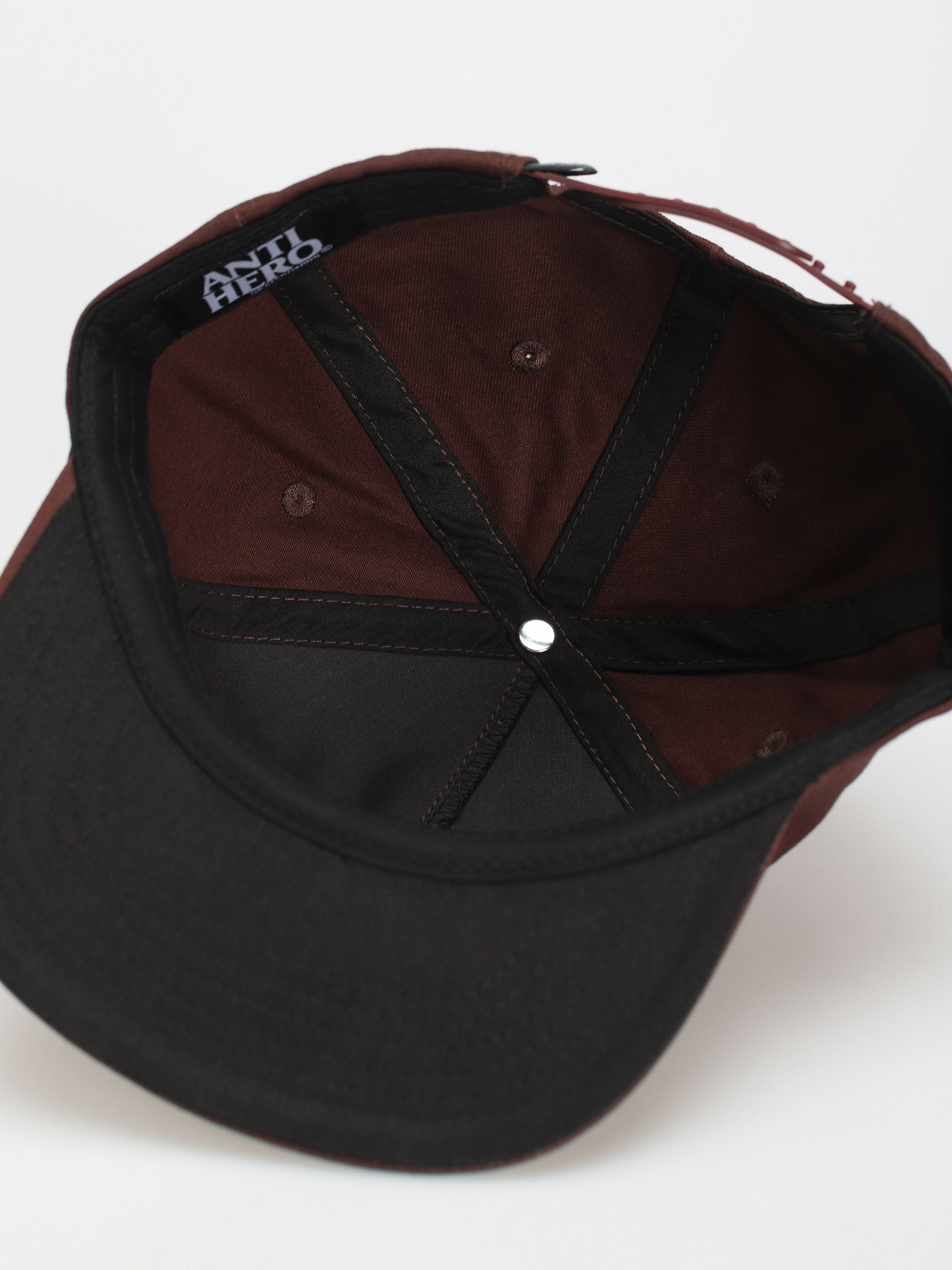 Antihero Adj Grimple Snapback Baseball sapka (maroon)