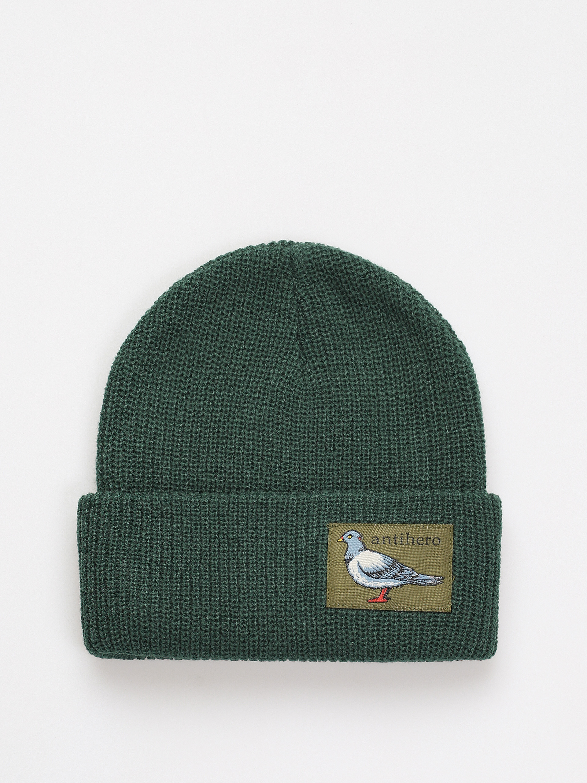 Antihero Lil Pigeon Cuff Beanie Sapka (deep green)