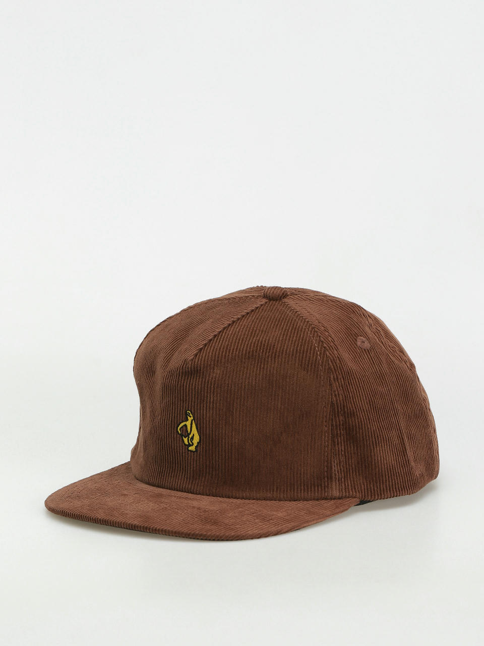 Krooked Adj Shmoo Snapback Baseball sapka (brown/gold)