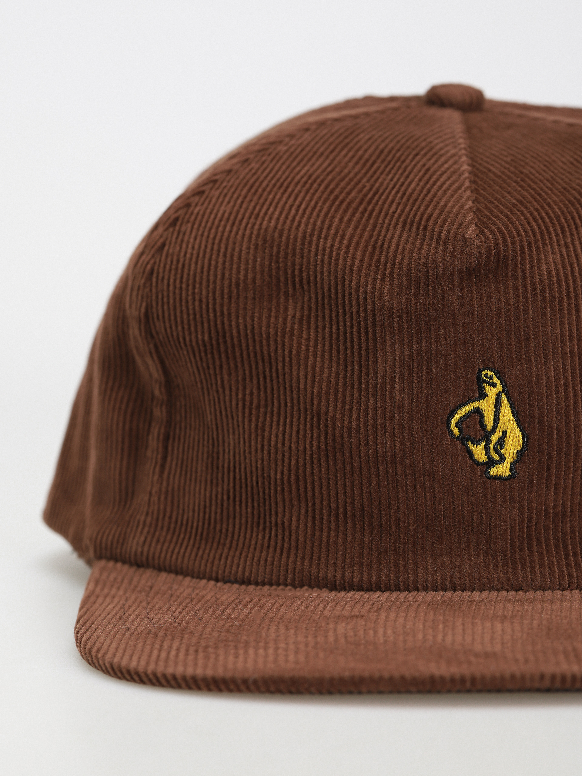 Krooked Adj Shmoo Snapback Baseball sapka (brown/gold)