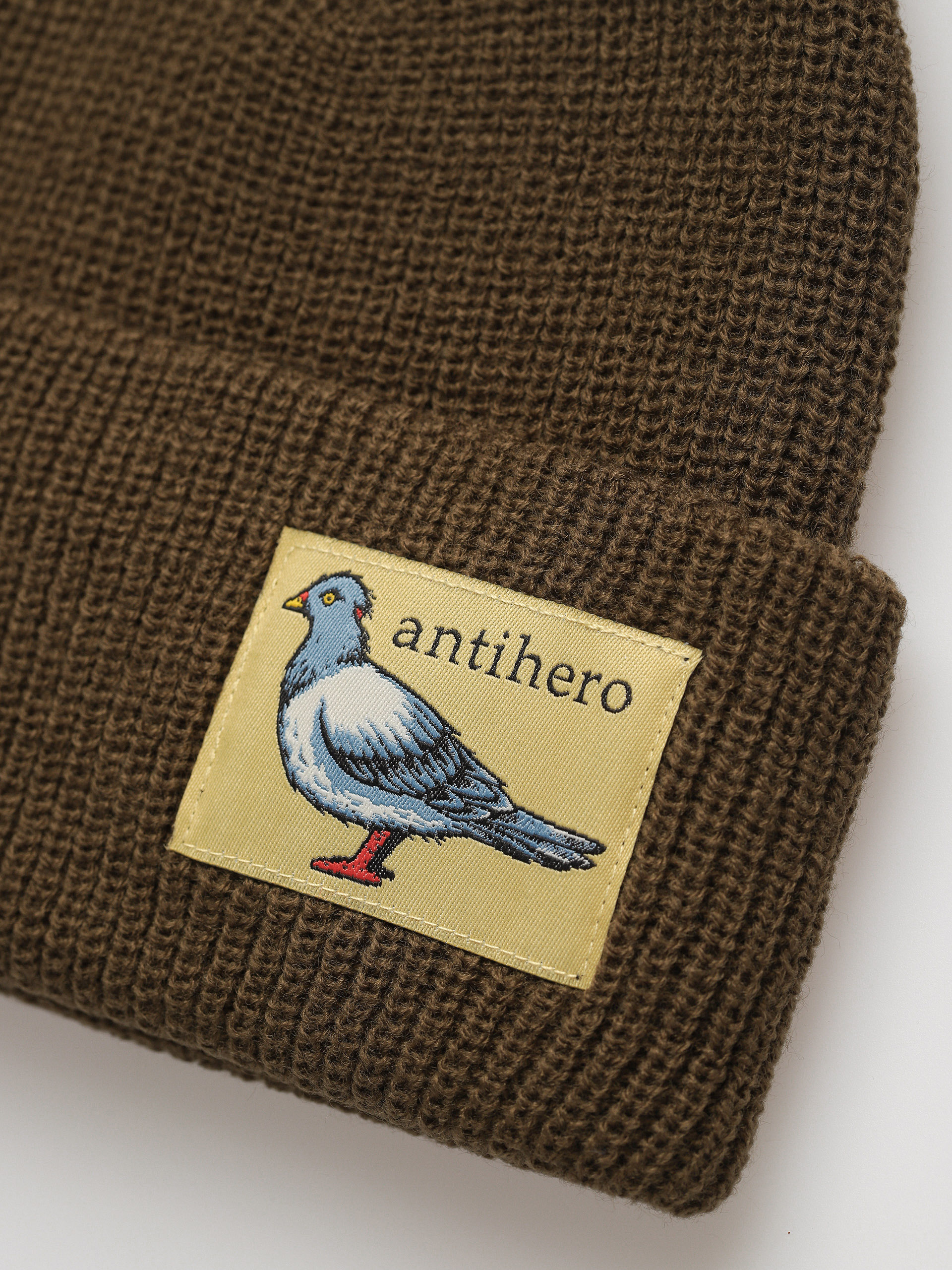Antihero Lil Pigeon Cuff Beanie Sapka (moss)