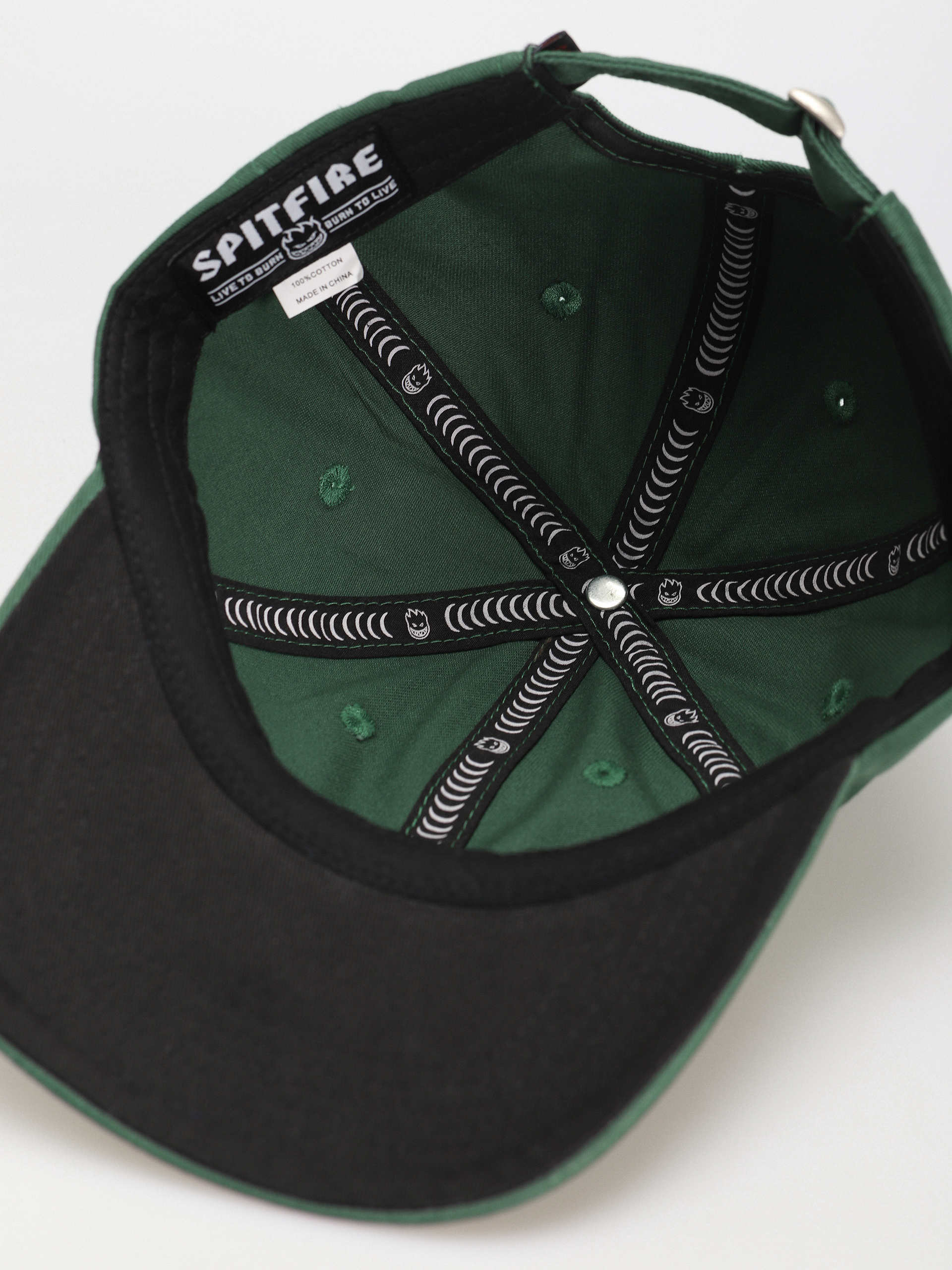 Spitfire Adj Hell Hound Strapback Baseball sapka (deep green)