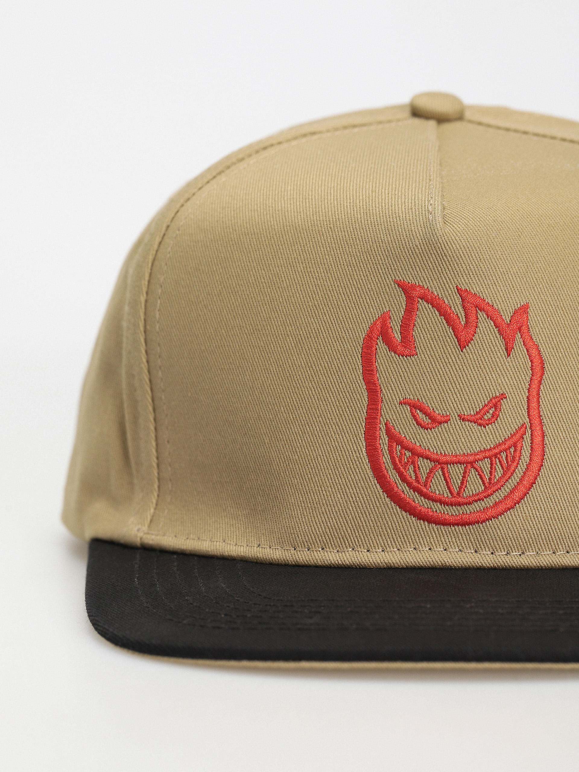 Spitfire Adj Bighead Snapback Baseball sapka (tan/red)