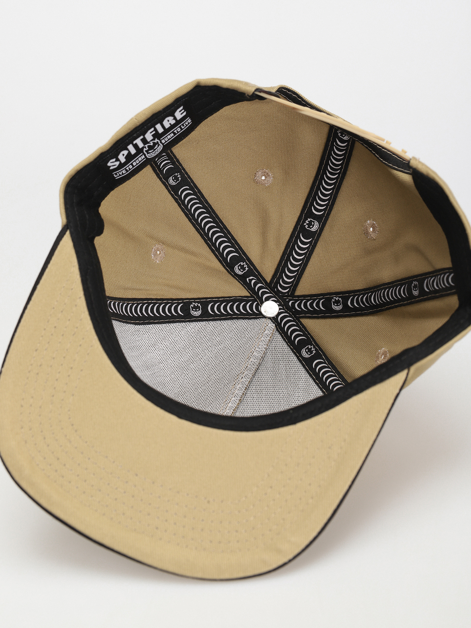 Spitfire Adj Bighead Snapback Baseball sapka (tan/red)