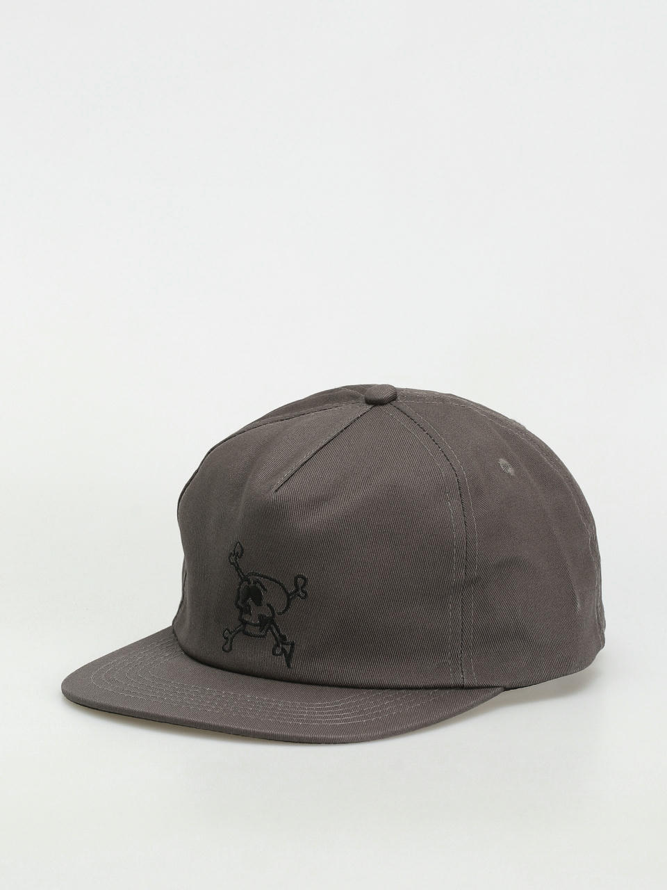 Krooked Adj Style Snapback Baseball sapka (charcoal/black)