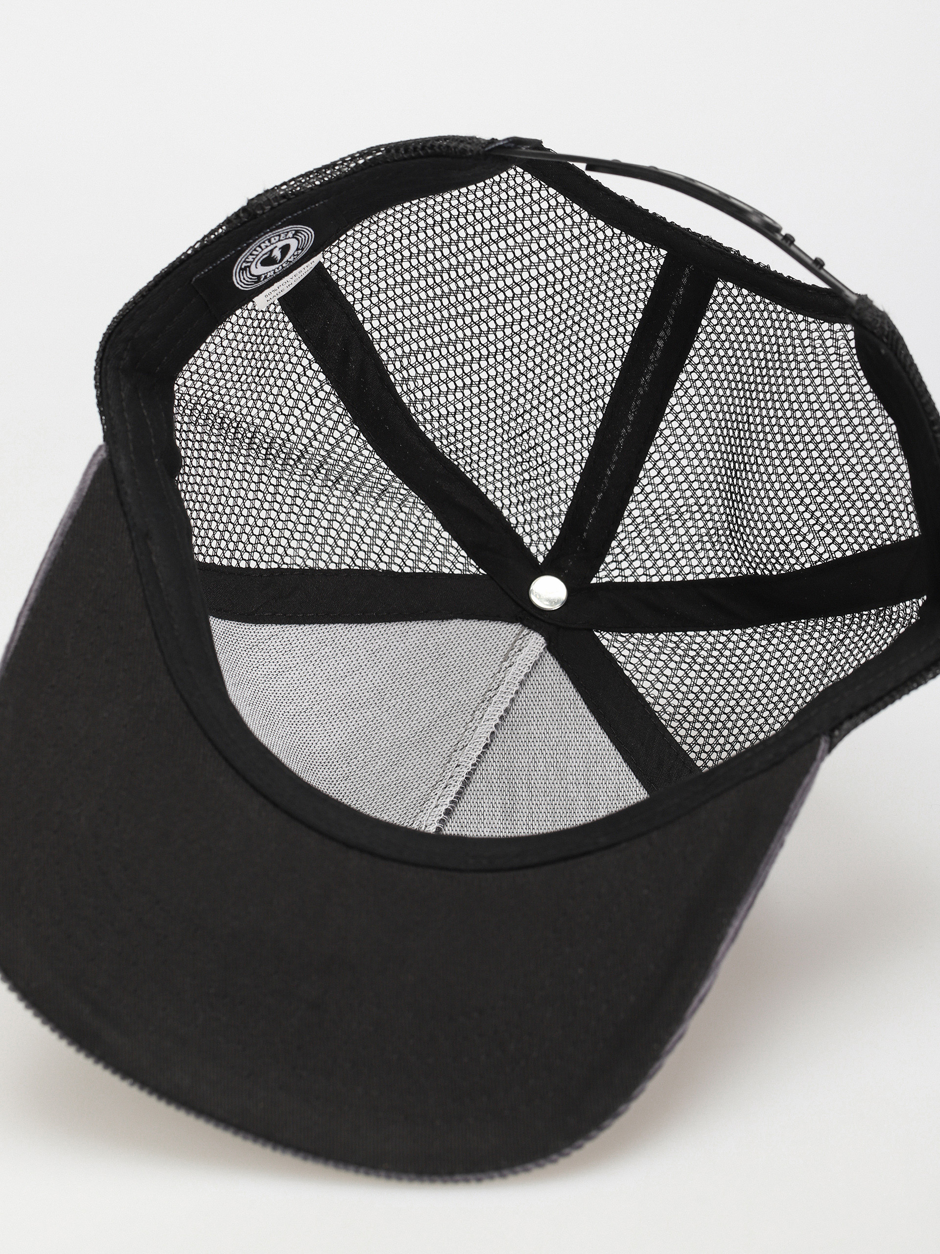 Thunder Adj Script Ptch Snapback Baseball sapka (charcoal/black)