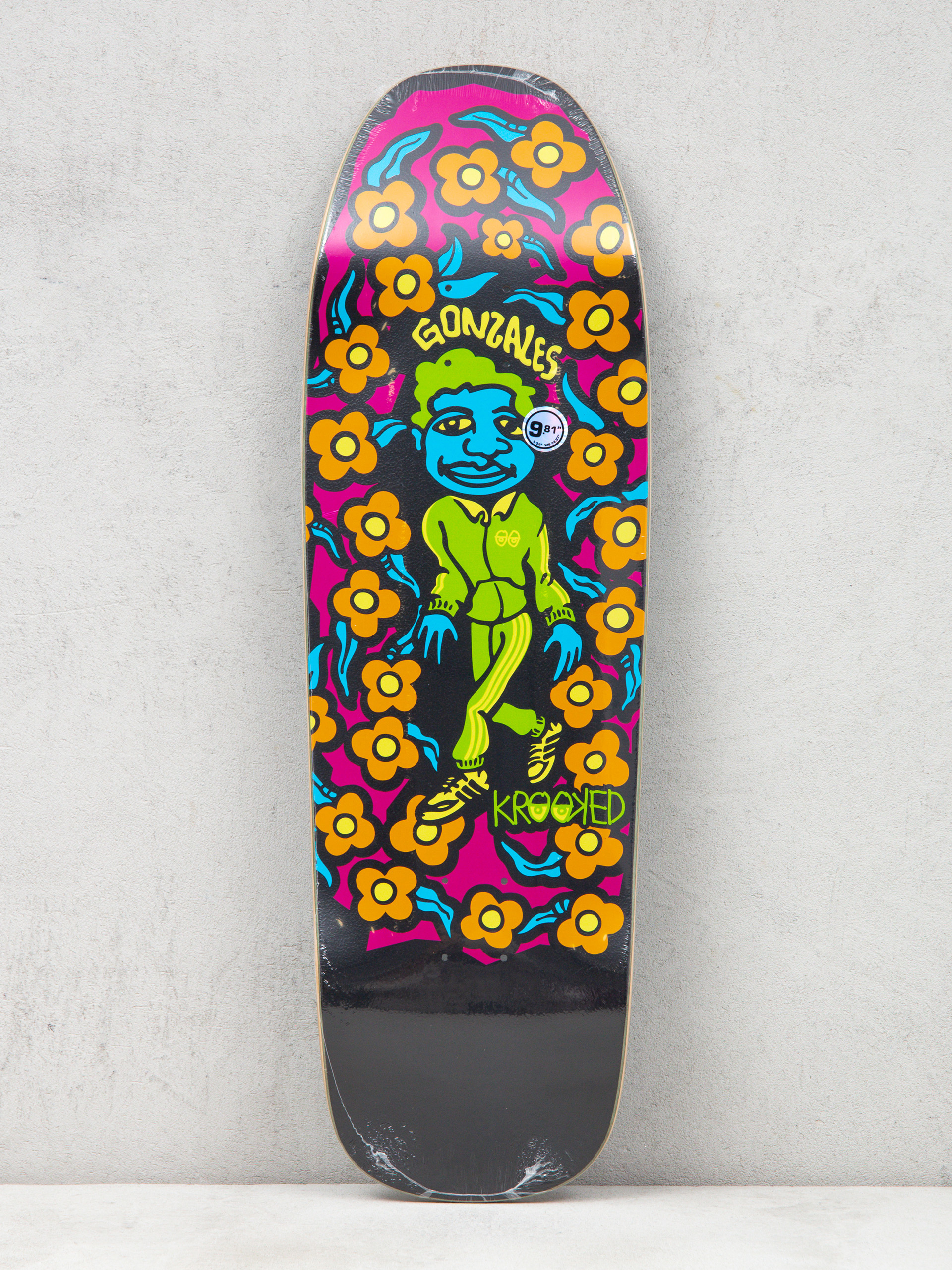 Krooked Gonz Swtpnt Gördeszka lap (black)