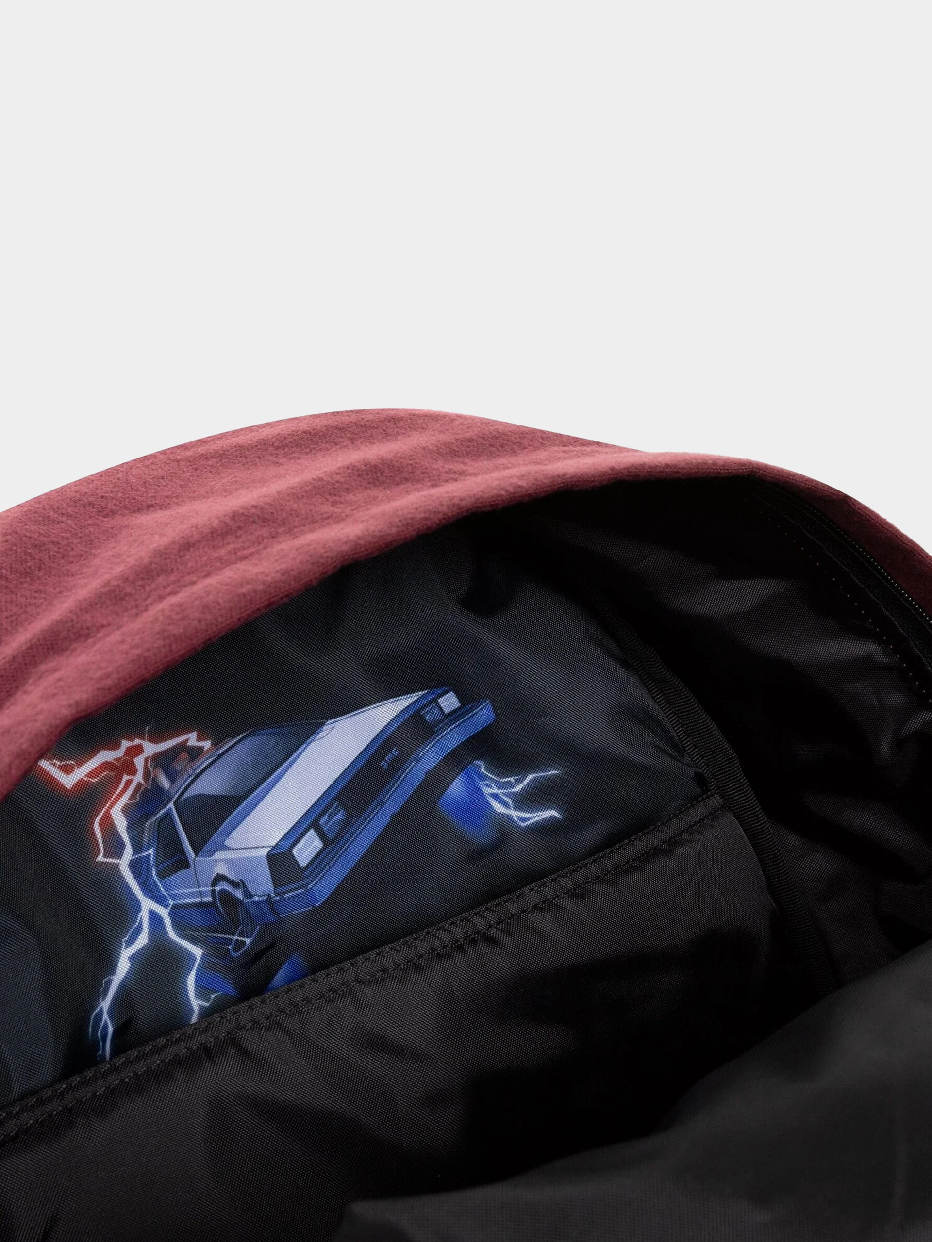 Eastpak X Back To The Future Padded Mcfly Hátizsák (bttf burgundy)