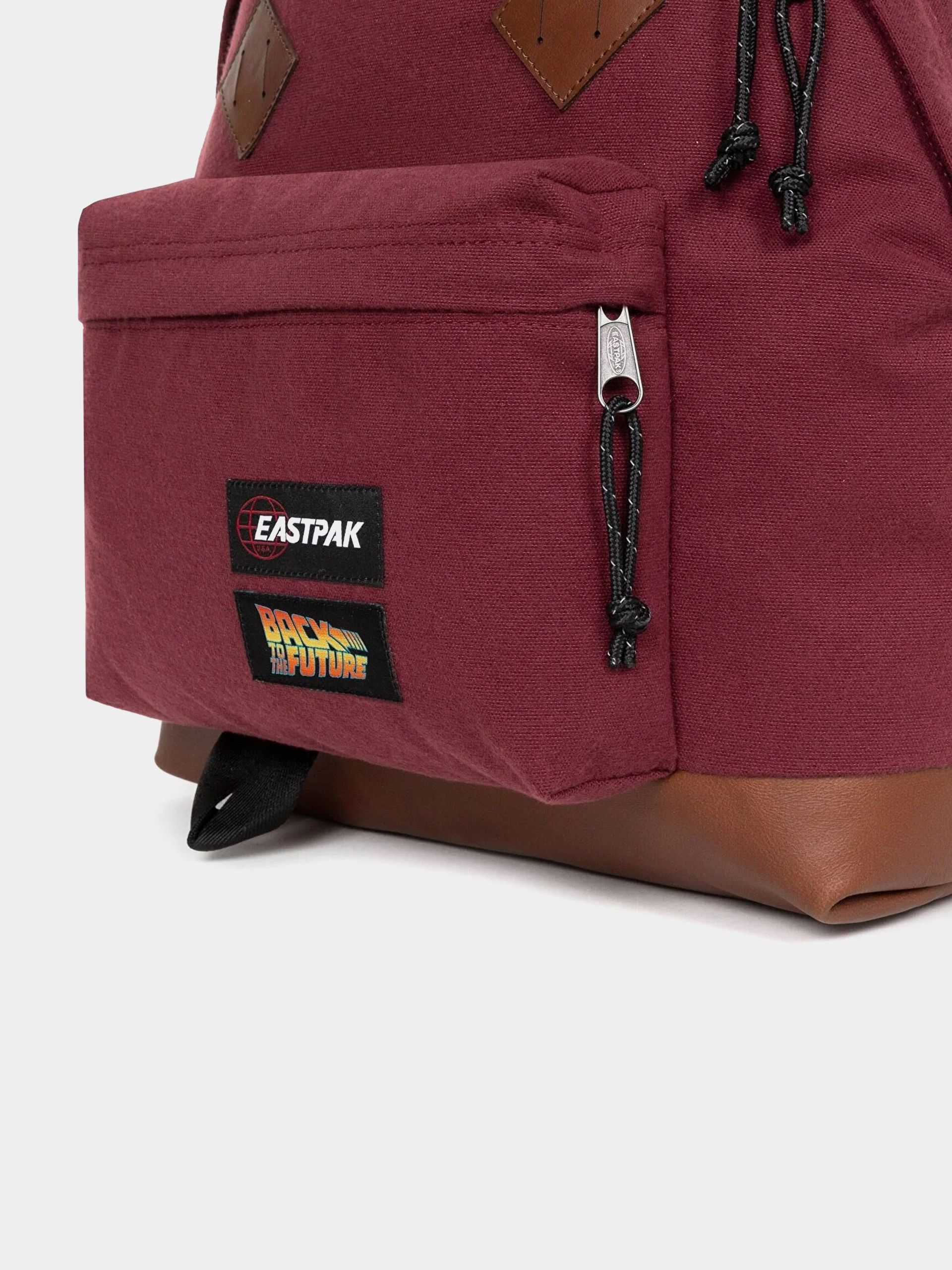 Eastpak X Back To The Future Padded Mcfly Hátizsák (bttf burgundy)