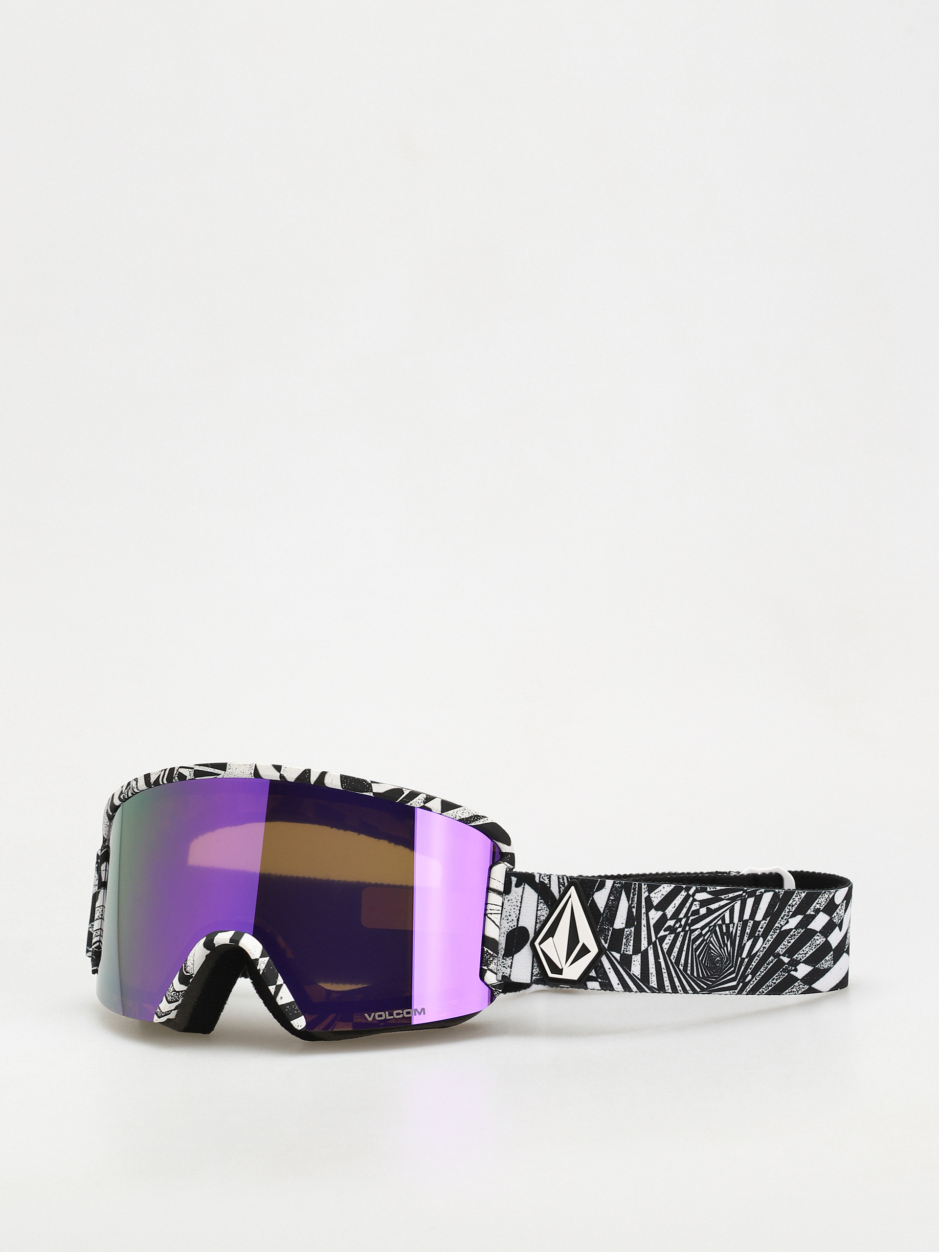 Volcom Garden Snowboard szemüveg (op art/purple chrome+bl yellow)